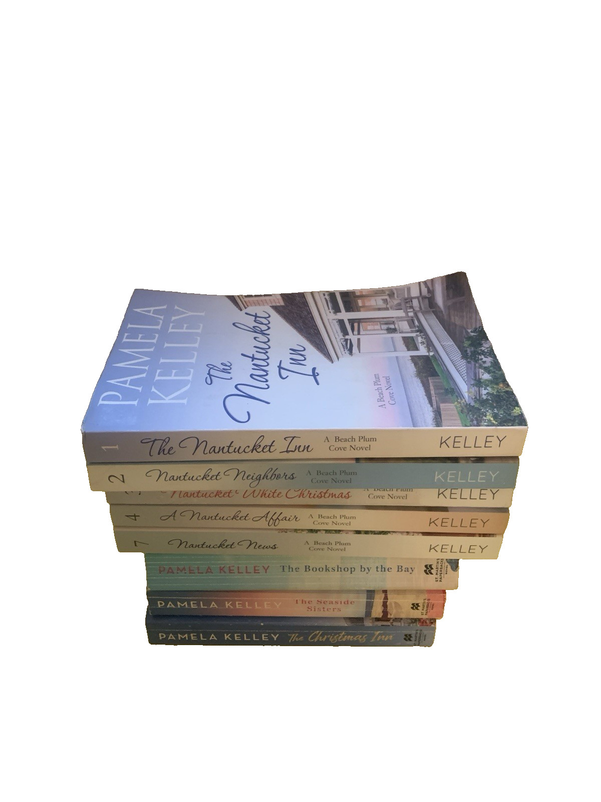 Pamela Kelley, The Nantucket Inn, Beach Plum Cove Books 1,2,3,4 &7 + 3 Novels.