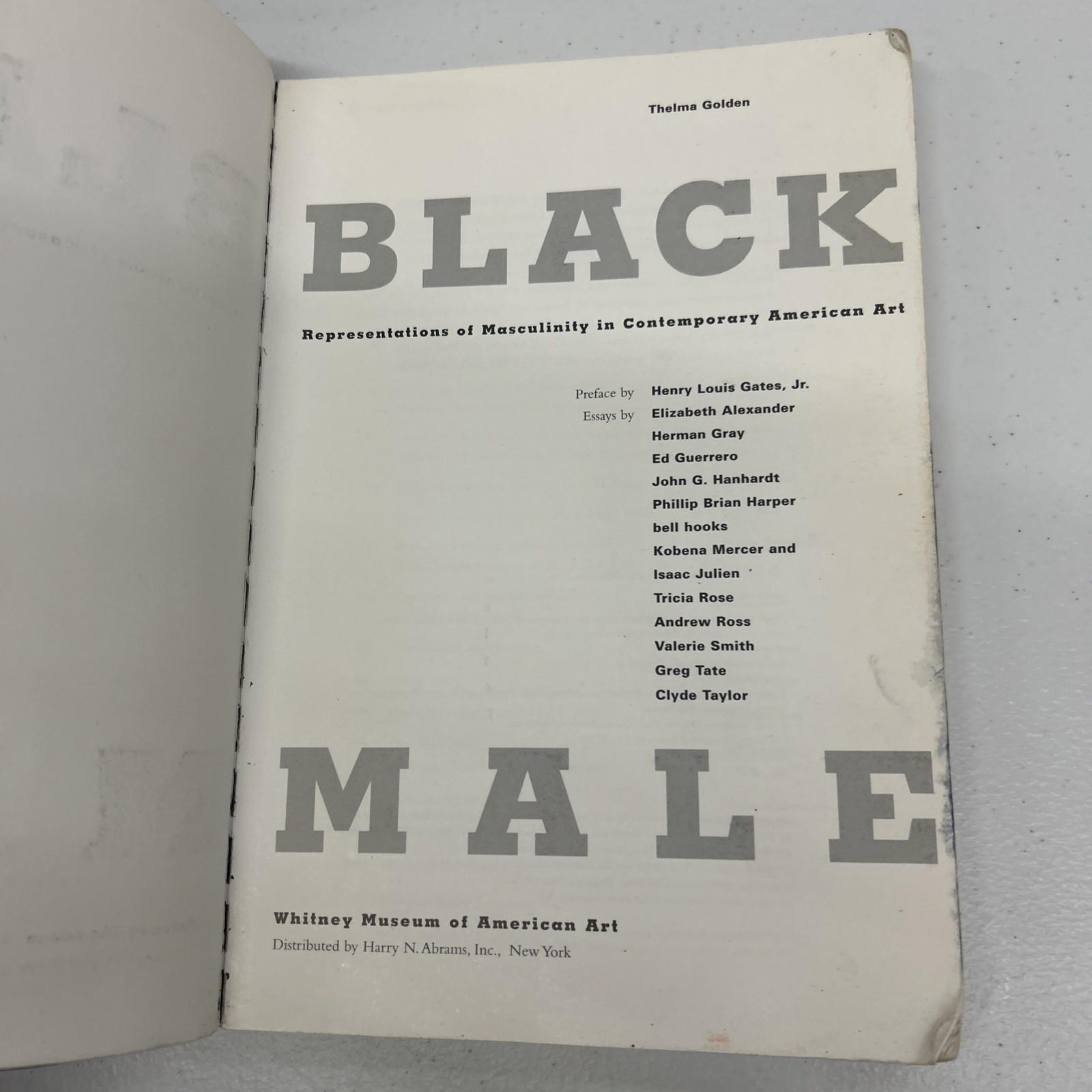 Black Male : Representations of Masculinity in Contemporary American Art by…