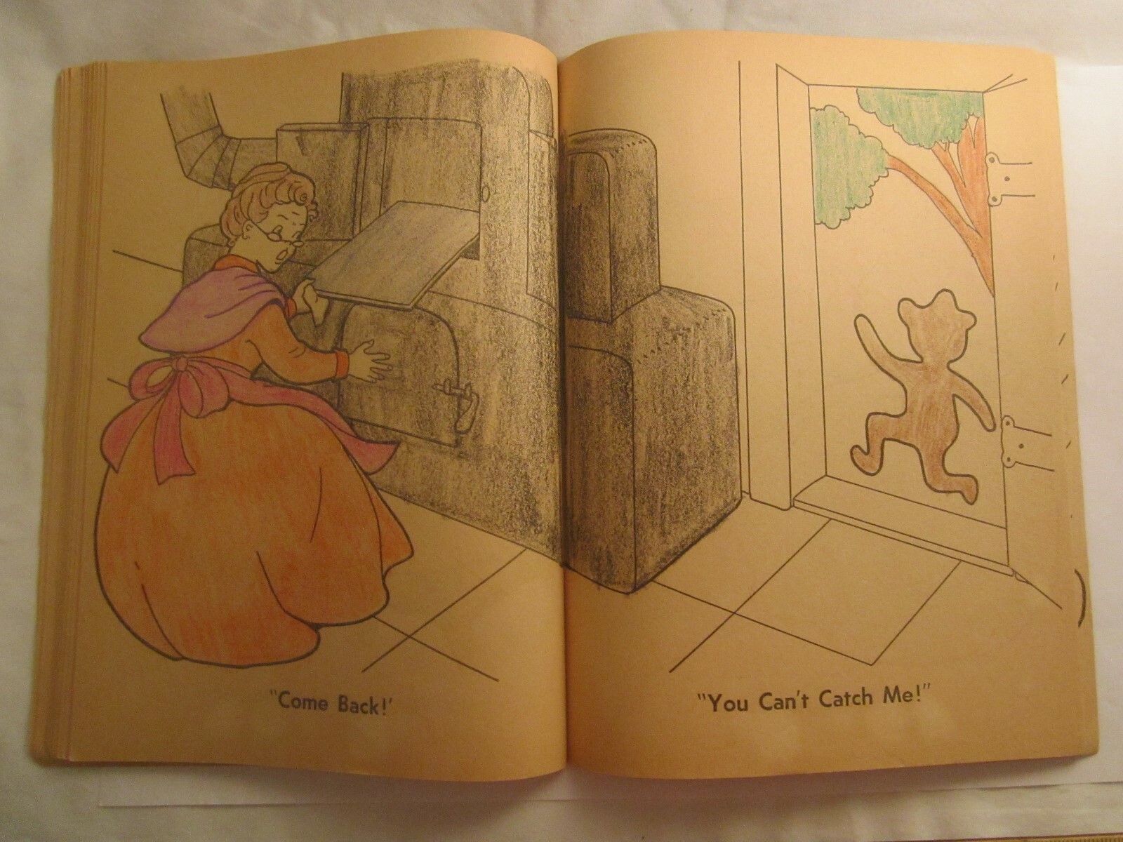 Paperback STORYTIME Coloring Book 1956 About 35 pages [Z102d]