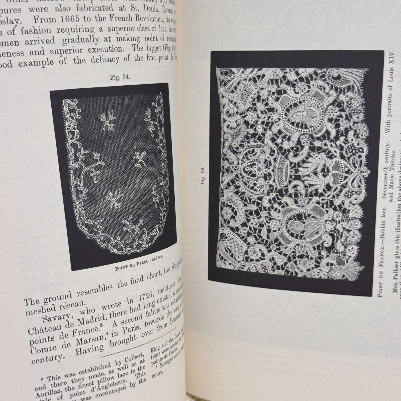 Lot 2 Vintage Lace Book History of Lace Palliser Dictionary Pat Earnshaw Textile