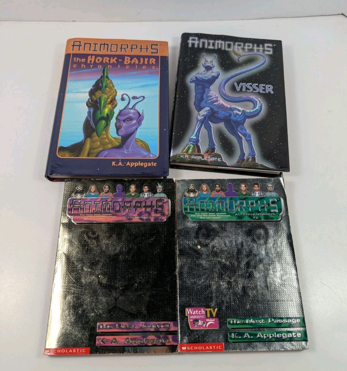 Animorphs Complete Series Lot Set of 64 Vintage 1-54 + 10 KA Applegate Megamorph
