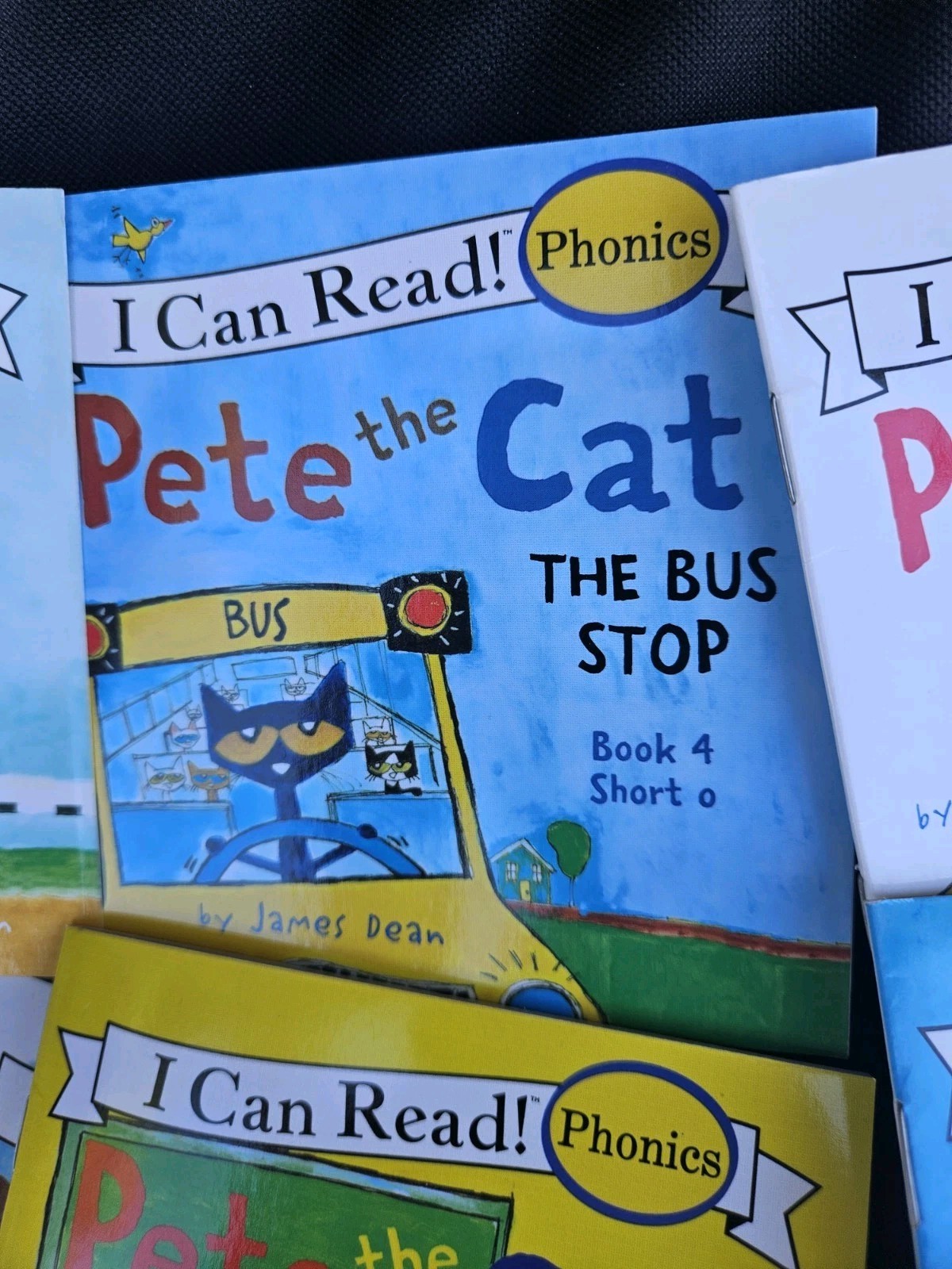 Pete the Cat Childrens Kids Books Lot Of 12 I Can Read Phonics Set By James Dean