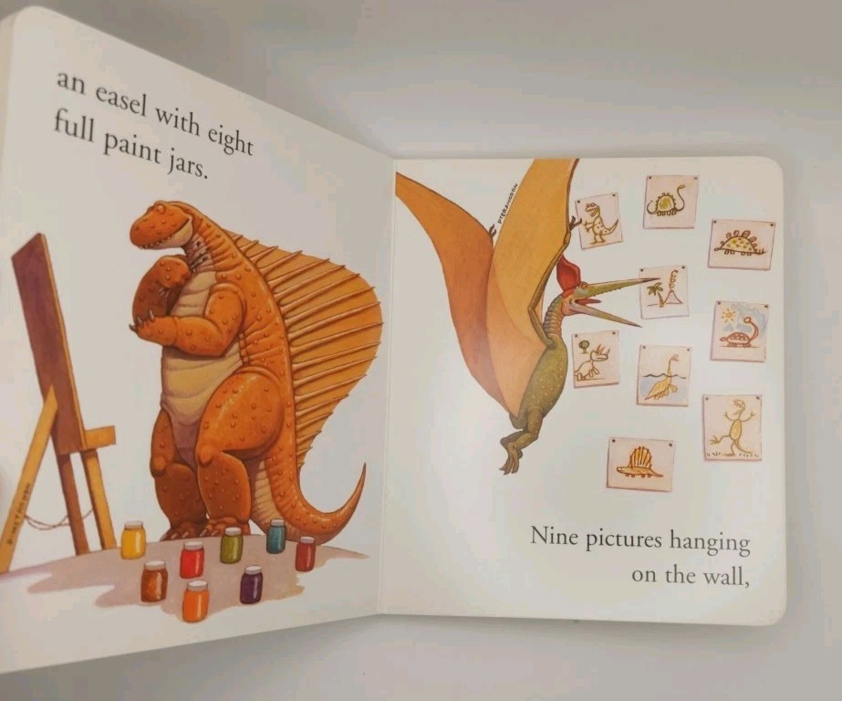 🦕 2 Board Books – How Do Dinosaurs Count to Ten & Noisy Dinosaurs