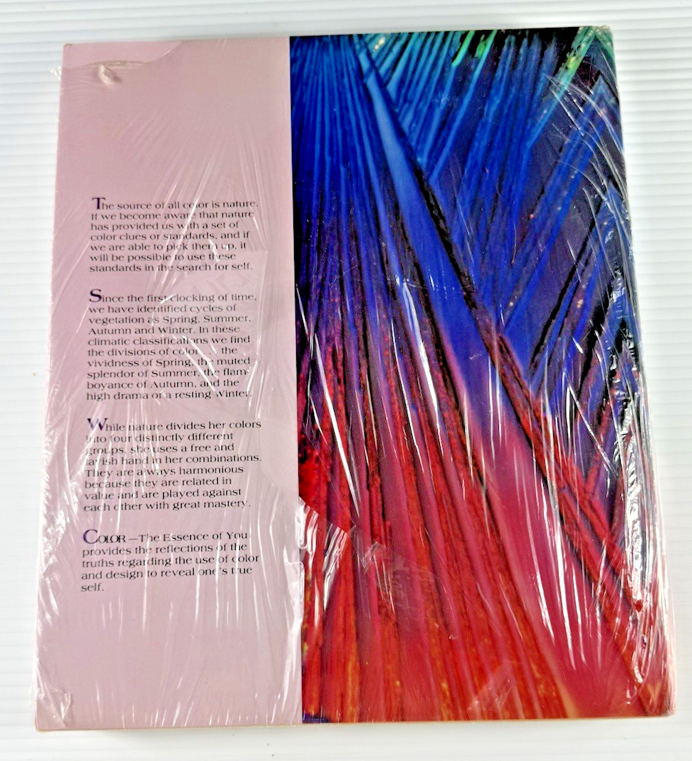 Color The Essence of You Suzanne Caygill HC 1980 Sealed/Partial Wrap