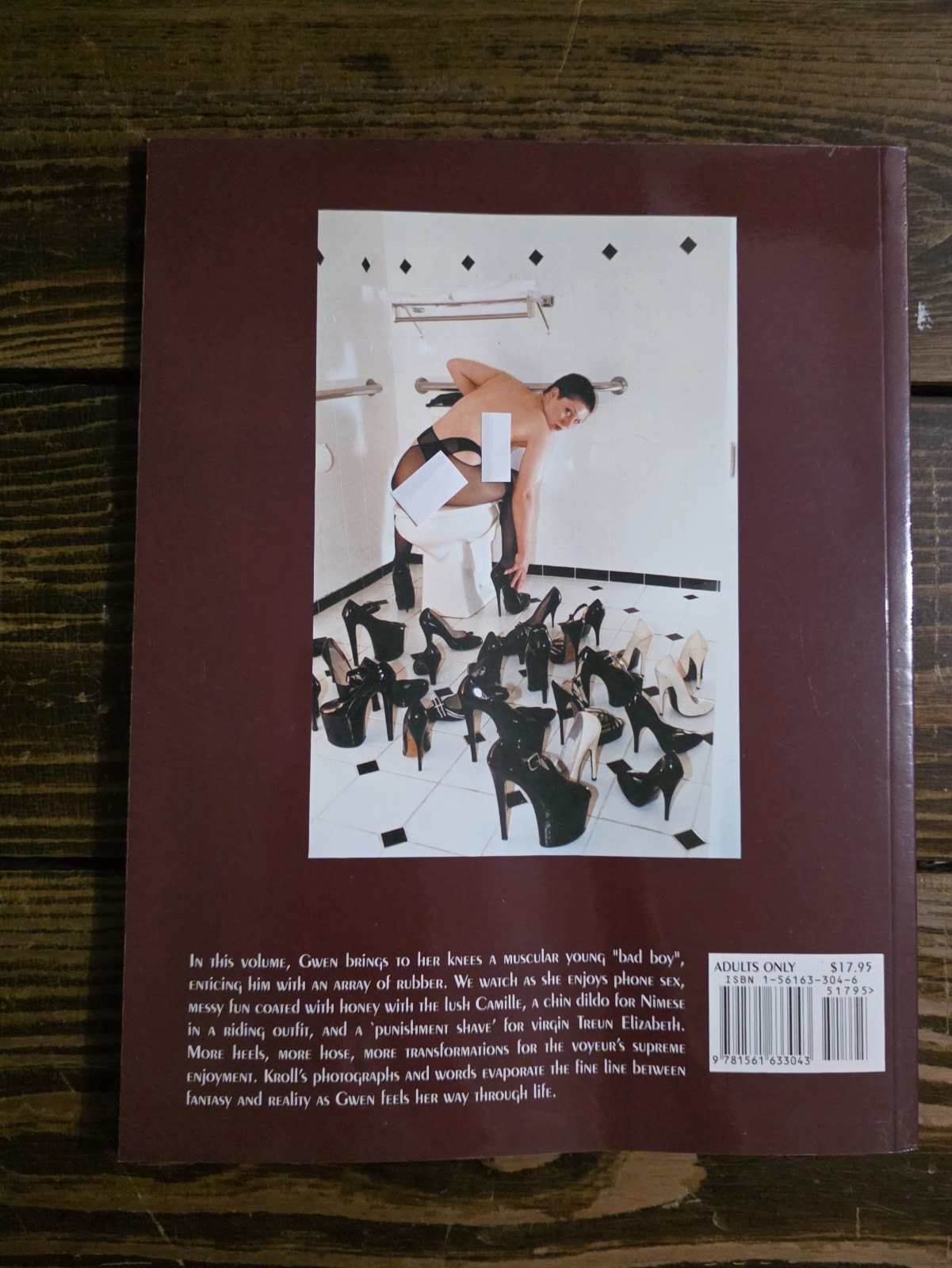 The Transformations Of Gwen Vol. 2 Eric Kroll Vintage Adult Photography Art Book