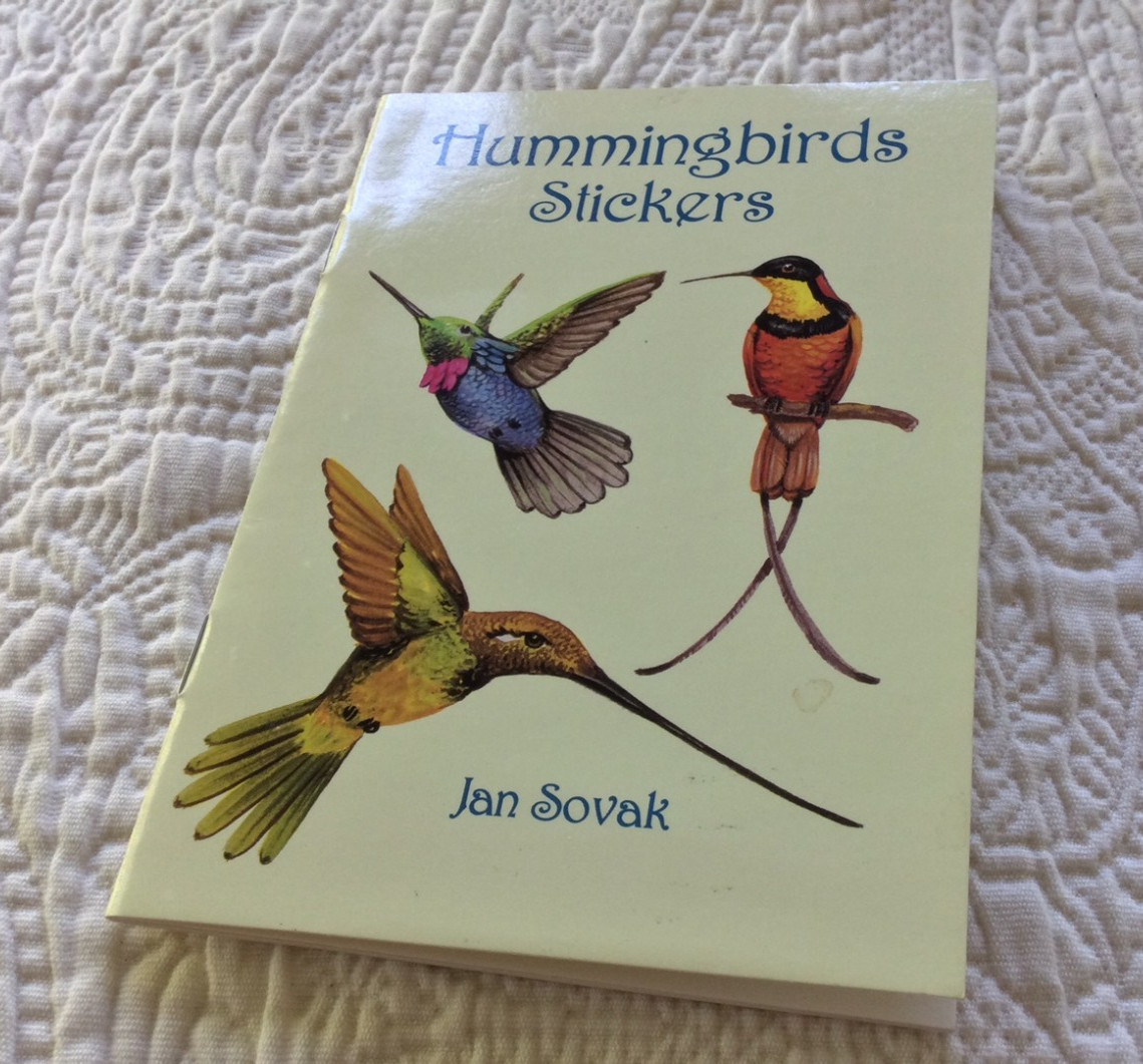 Hummingbirds Stickers ~ Jan Sovak