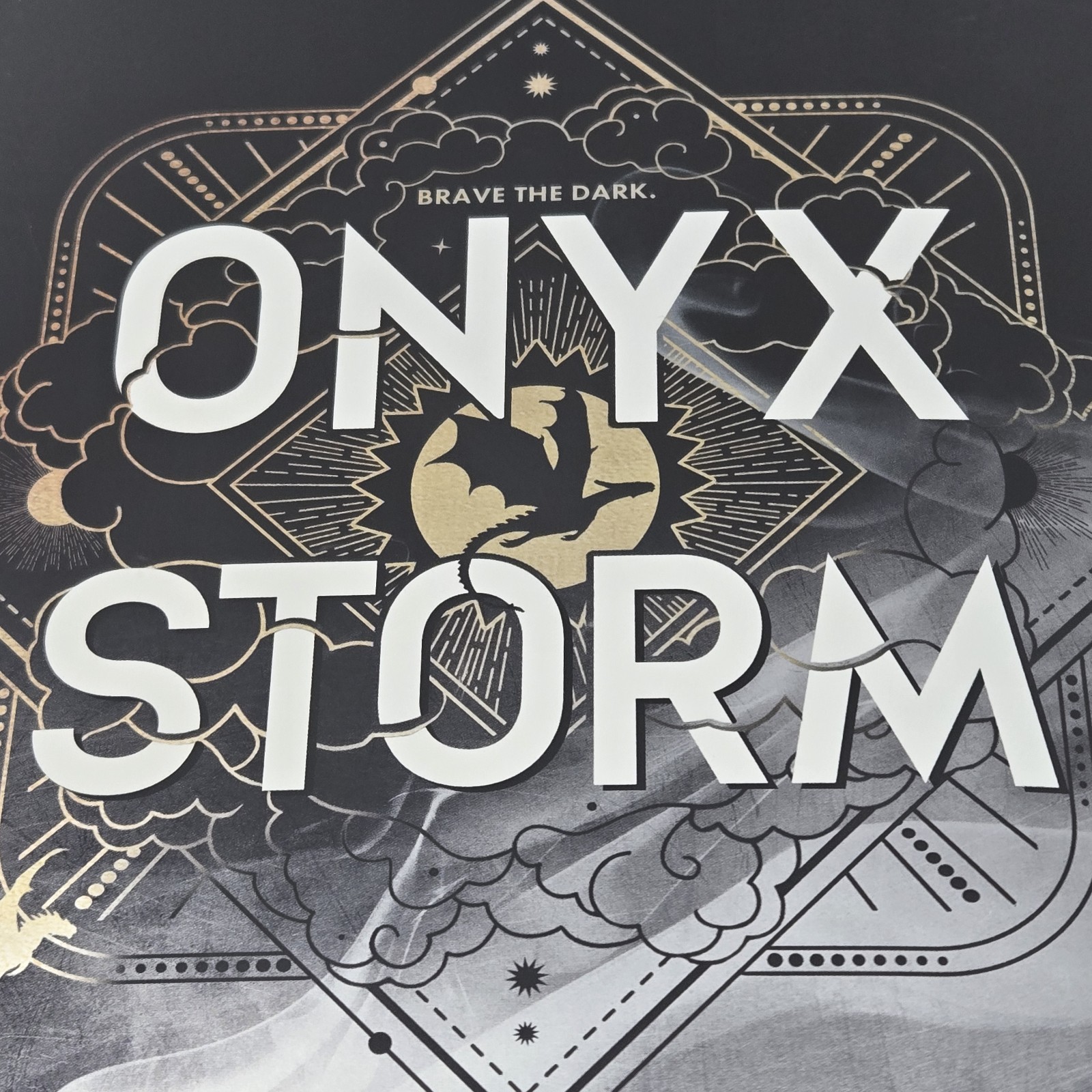 Onyx Storm by Rebecca Yarros Hardcover Fantasy Novel Dust Jacket Book