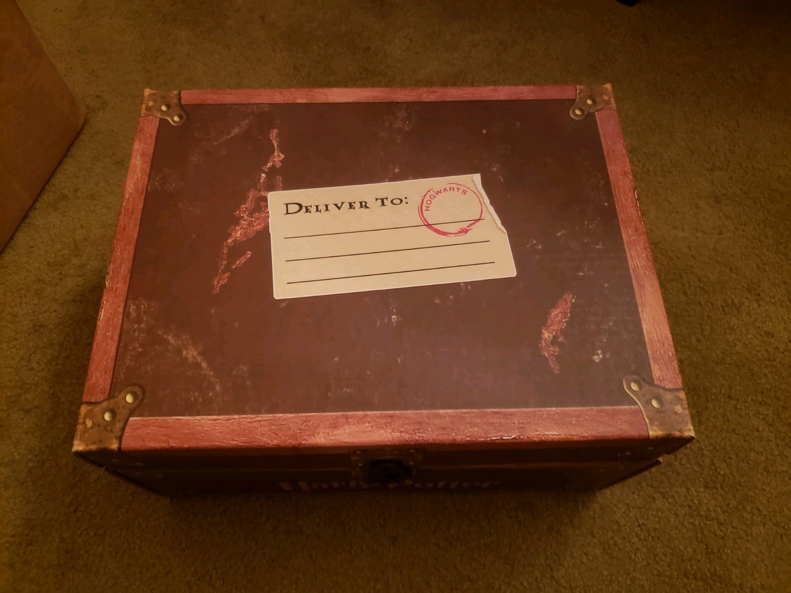 HARRY POTTER BOXED SET HARDCOVER 1-7 TRUNK CHEST LIMITED EDITION FREE SHIPPING