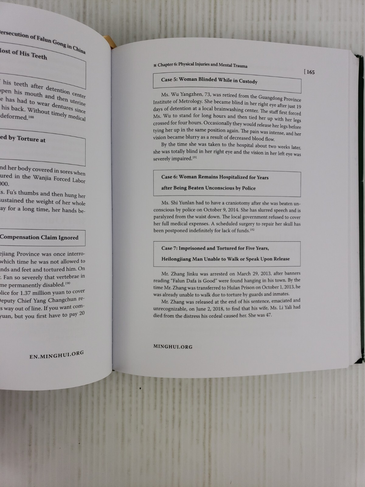 Minghui Report: the 20-Year Persecution of Falun Gong in China by The Minghui…