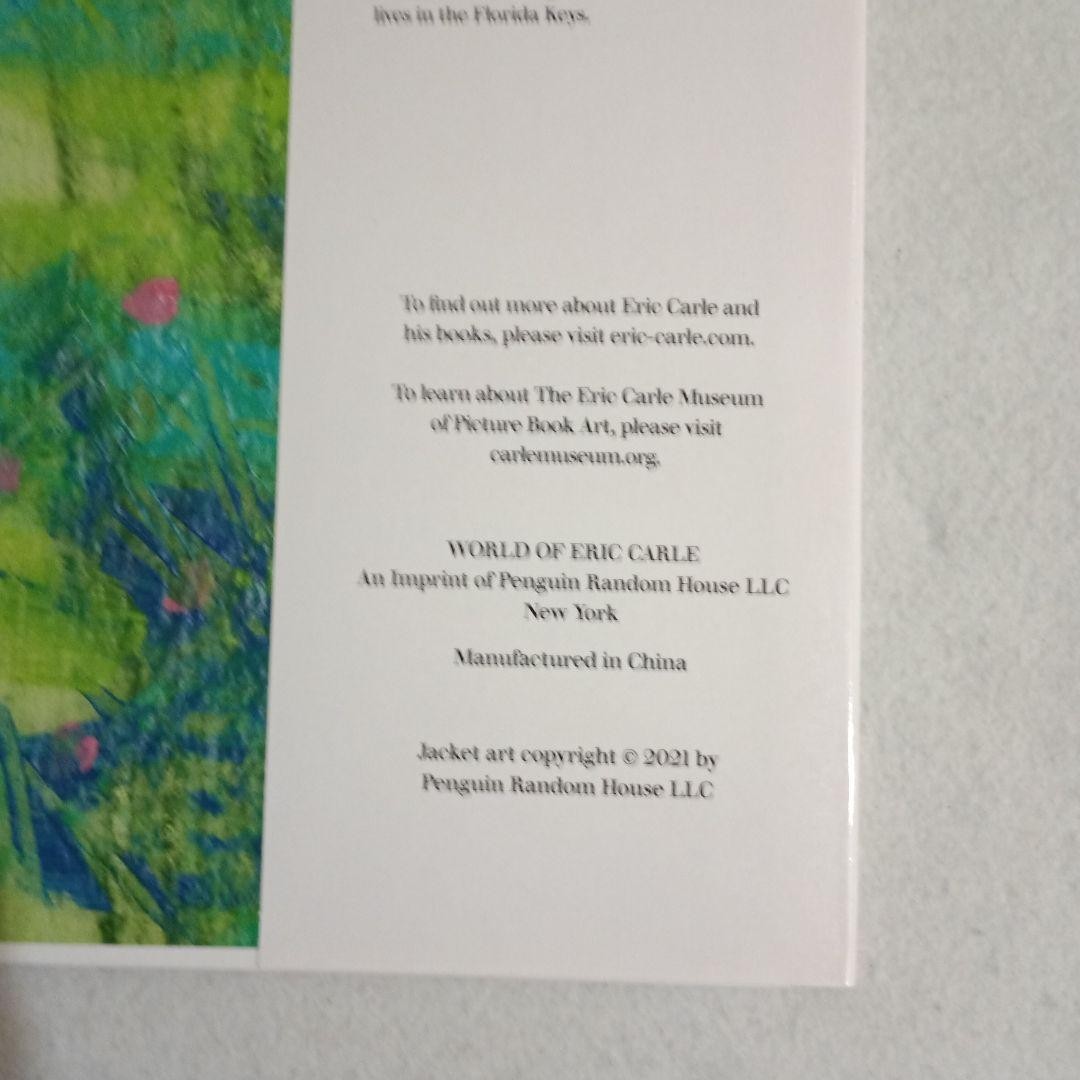 Eric Carle The Art of Picture Book Art 140 pages 2021 Hard Cover Good Condition