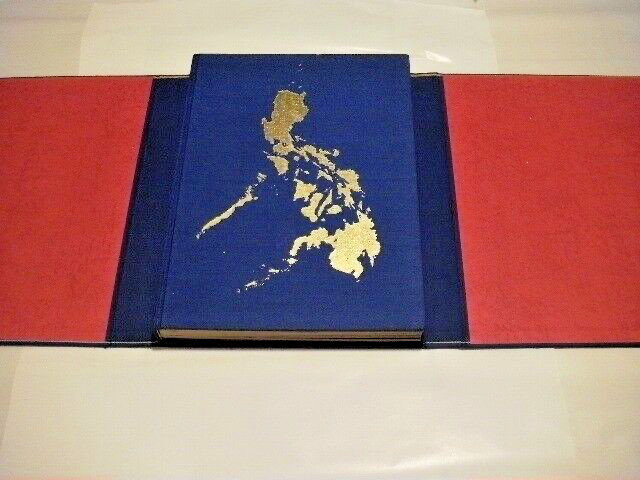 PHILIPPINES HARDCOVER BOOK 17 X 12 X 2-1/4 CHESNOFF 13 LB ABRAMS NATION TREASURE
