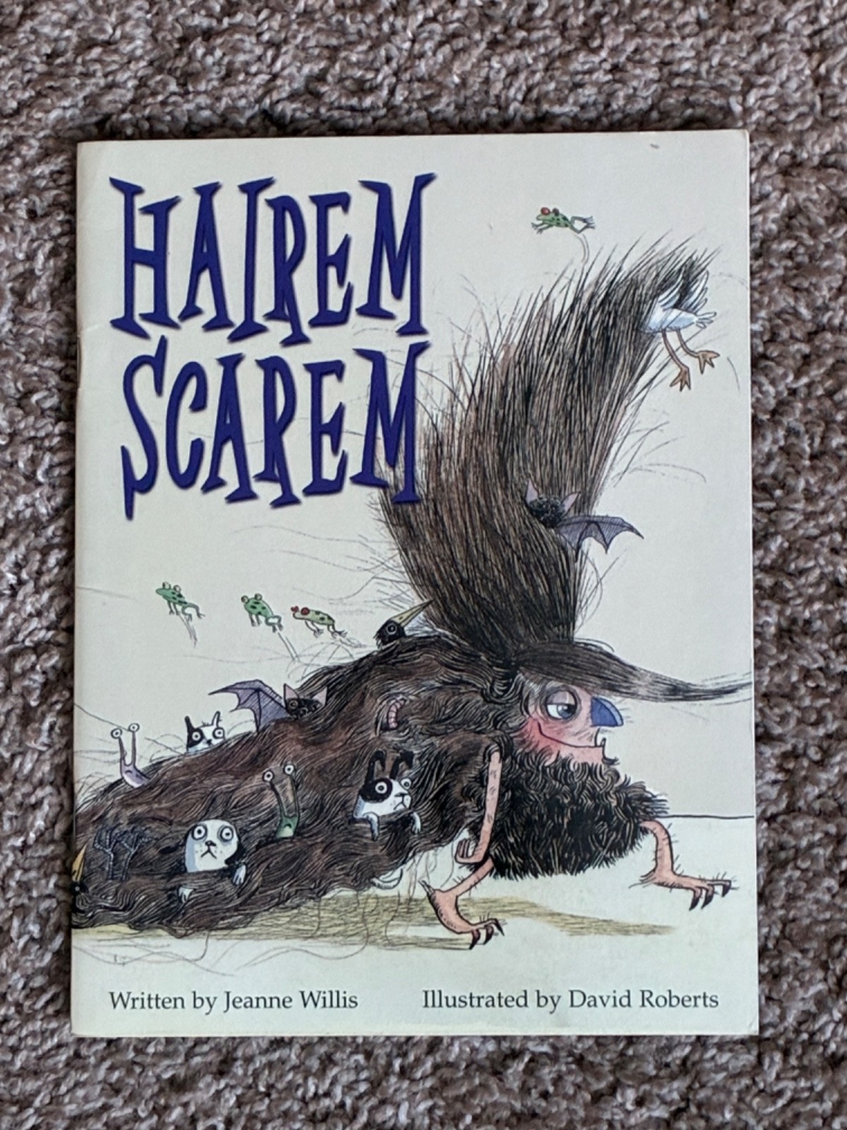 HAIREM SCAREM, by Jeanne Willis, 2004