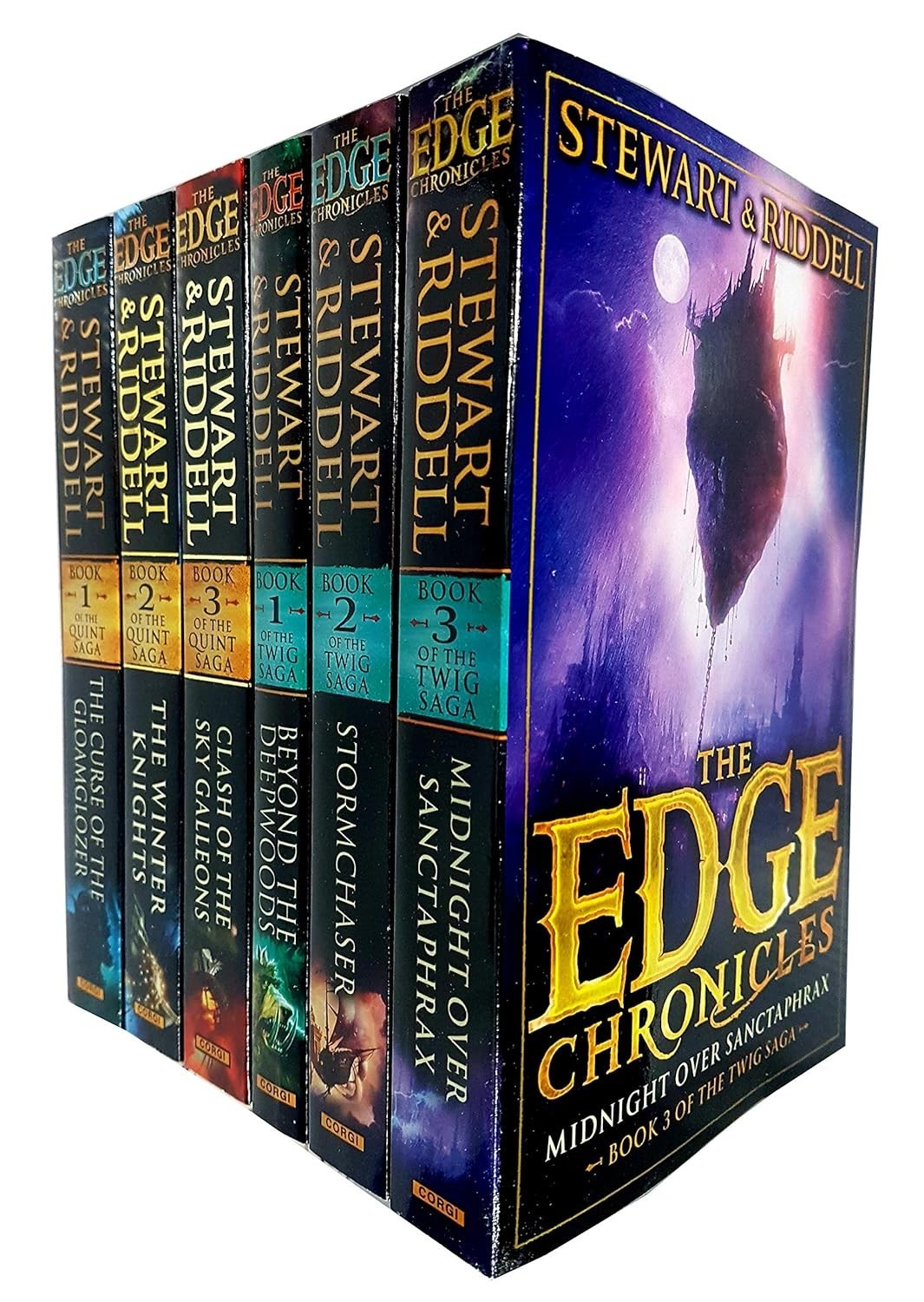 The Edge Chronicles 6 Books Set – Ages 9-14 – By Paul Stewart & Chris Riddell
