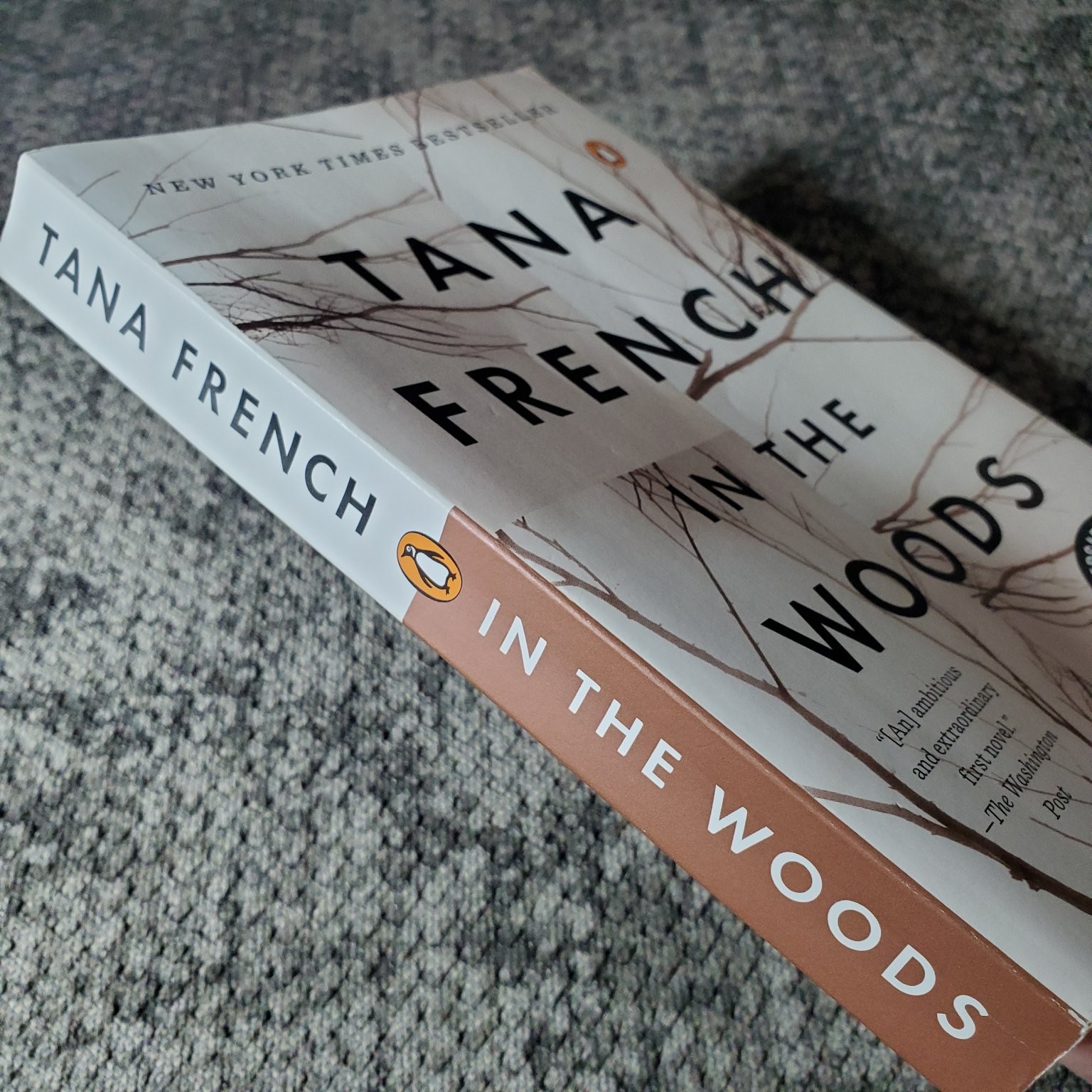 In the Woods Tana French 2007 54th Printing Mystery Thriller Penguin