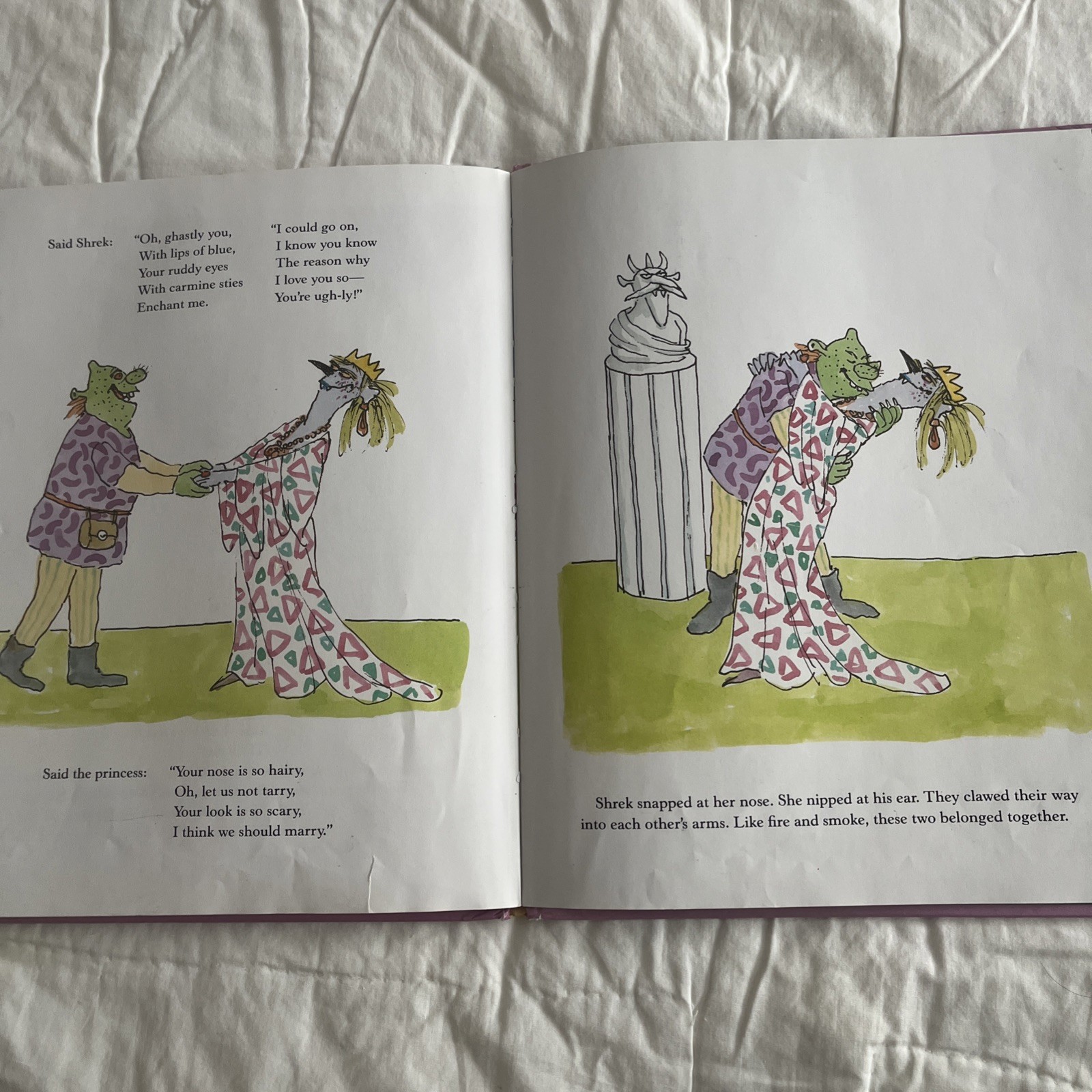 Vtg SHREK First Edition Book 90’ William Steig Farrar Straus Giroux NY Nostalgia