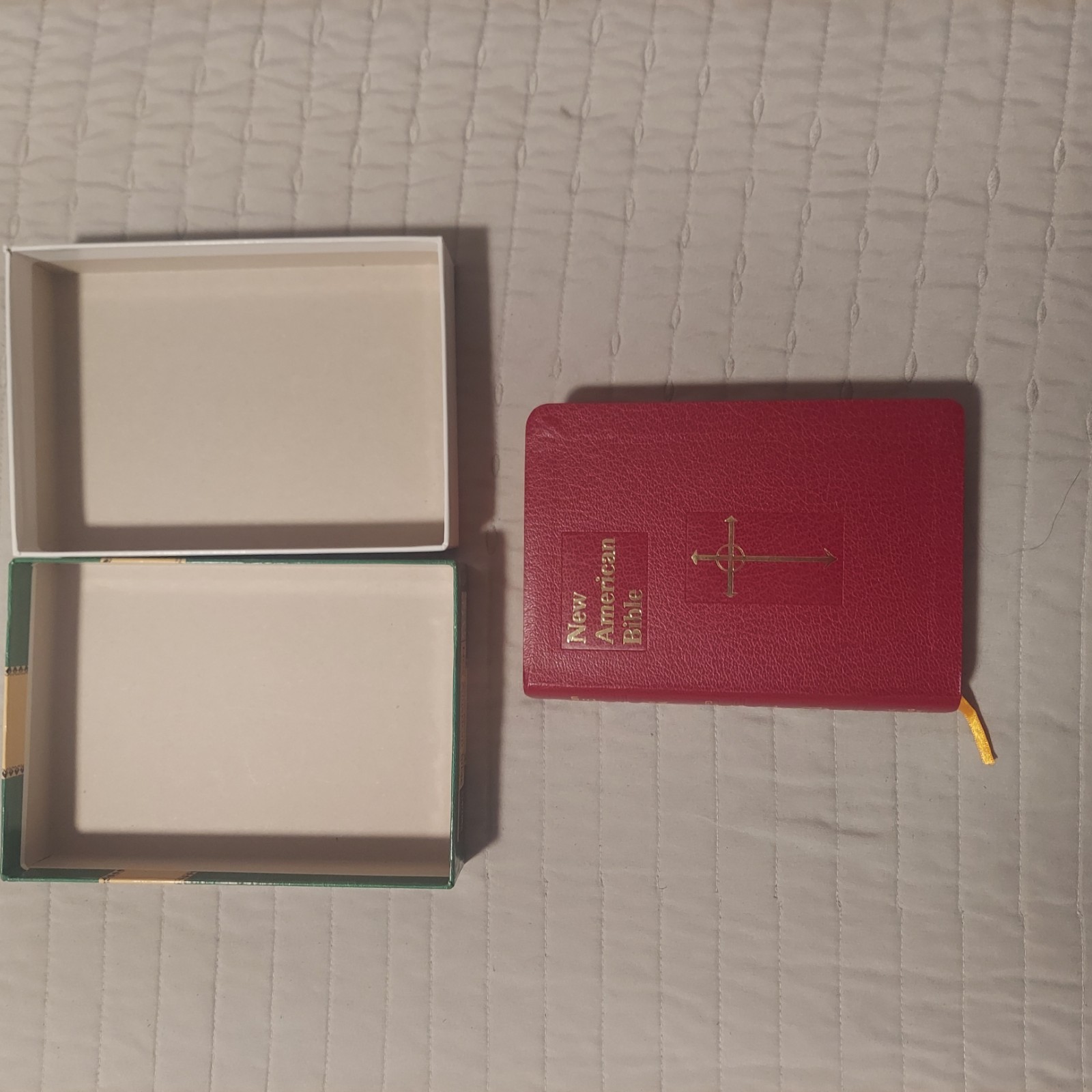 Saint Joseph Edition of The New American Bible Illustrated Simulated Leather