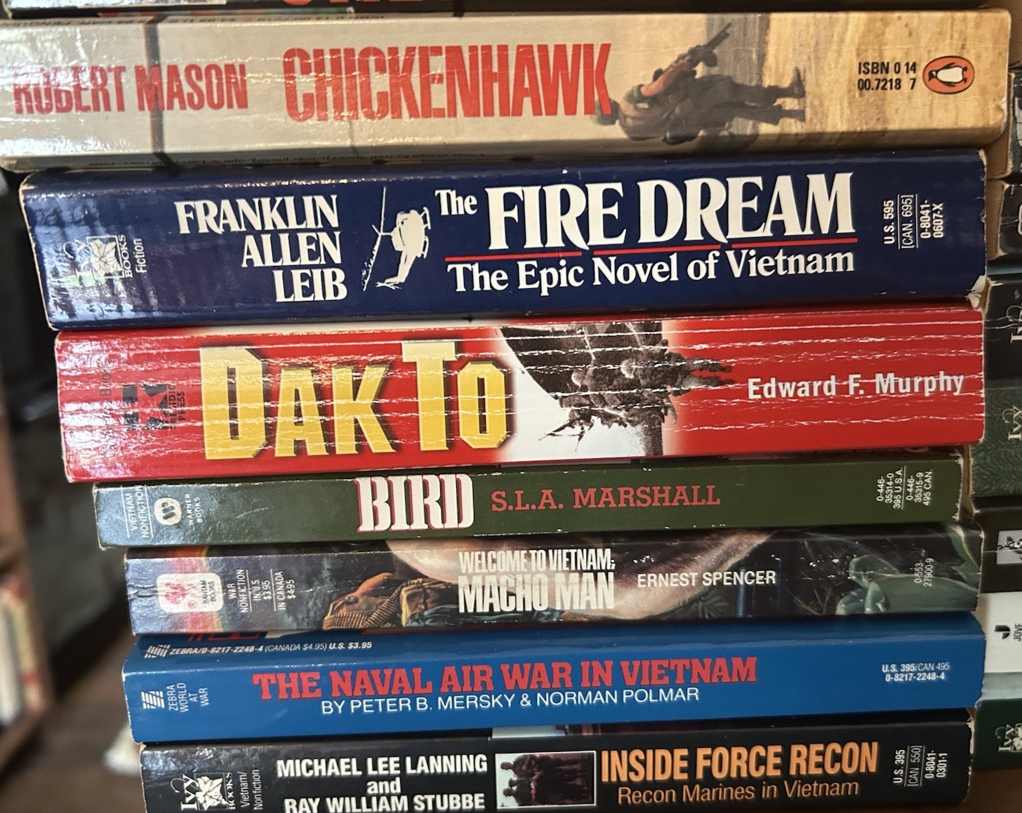 71 All VIETNAM PB Book Lot Military War History Non-Fiction Soldier Accounts