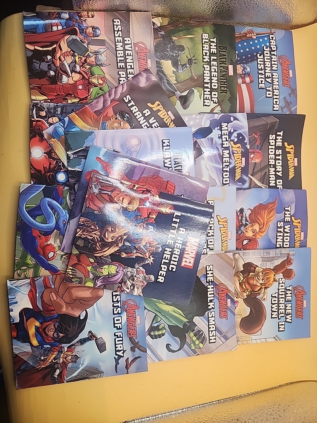 Lot 16 Marvel Children’s Mini Books Spider-Man Autumn Publishing Paperback 2023