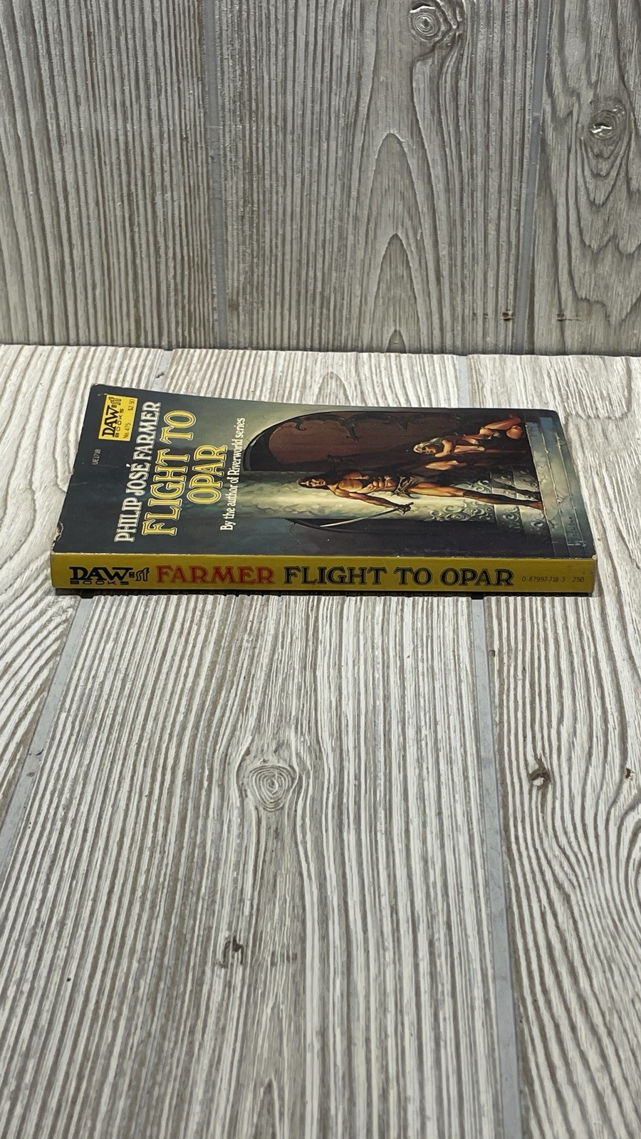 Philip Jose Farmer Flight to Opar Paperback DAW 1st Print June 1976 Illustrated