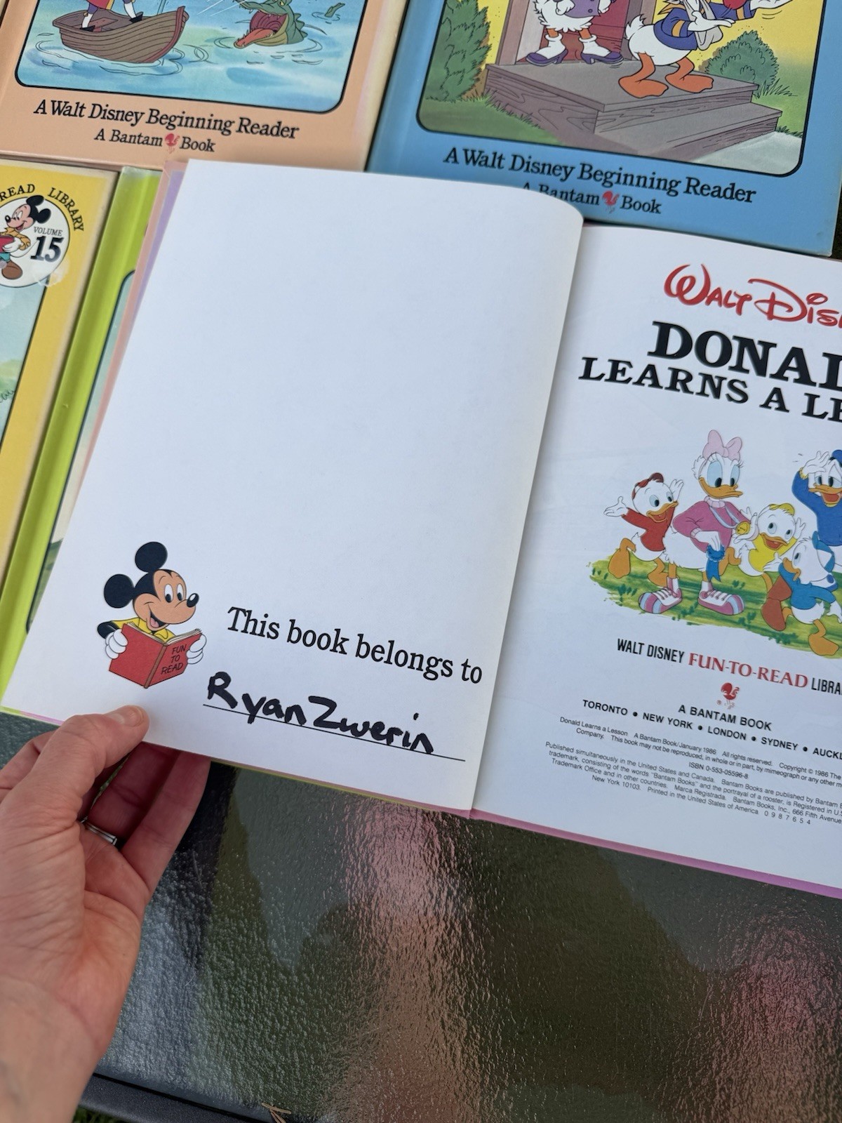 Walt Disney Fun To Read Library 19 Book Bundle Vintage Readers FULL Set