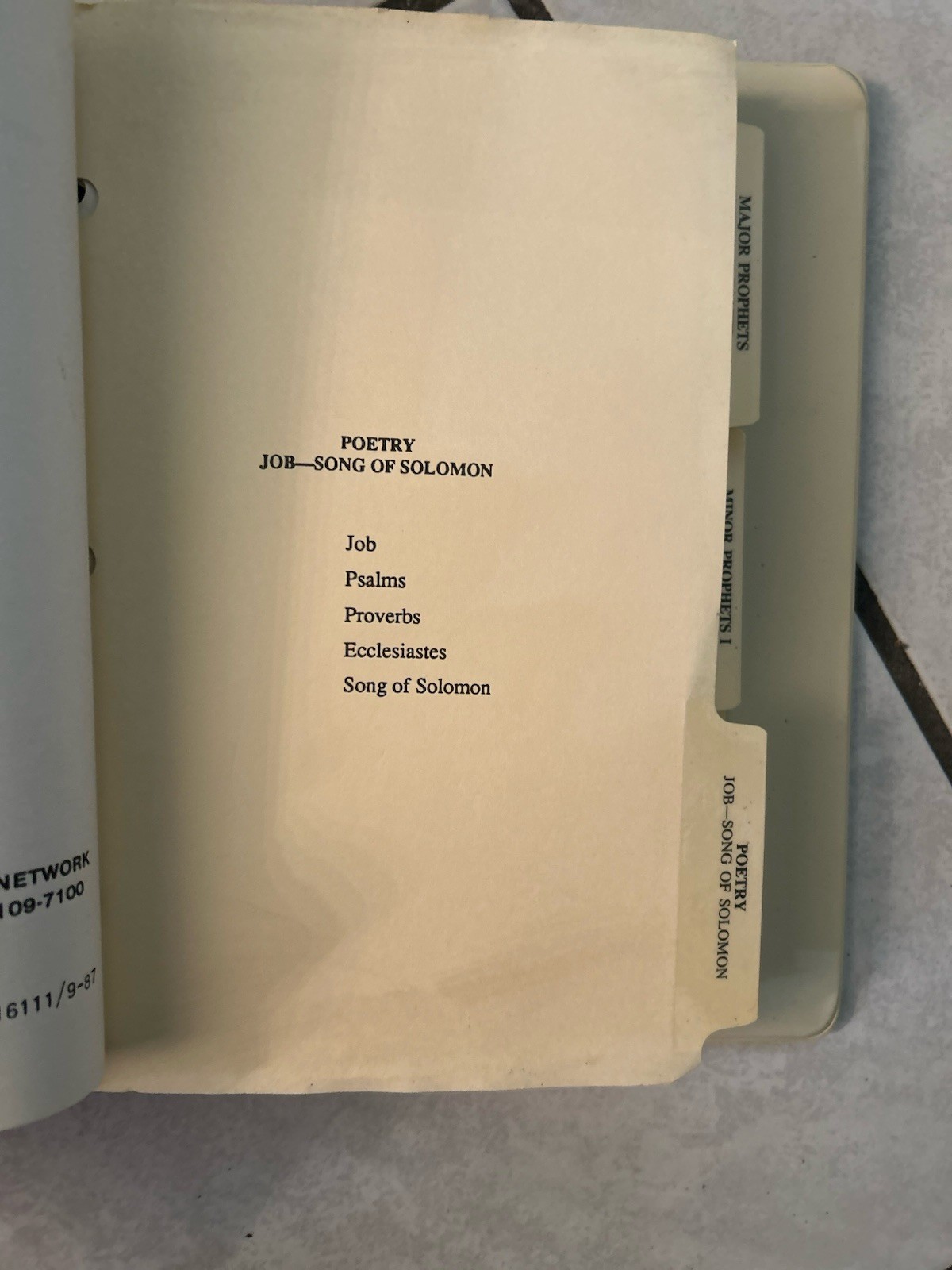 Vintage J Vernon McGee Thru The Bible Radio Notes & Outlines 2 Binder Set Lot