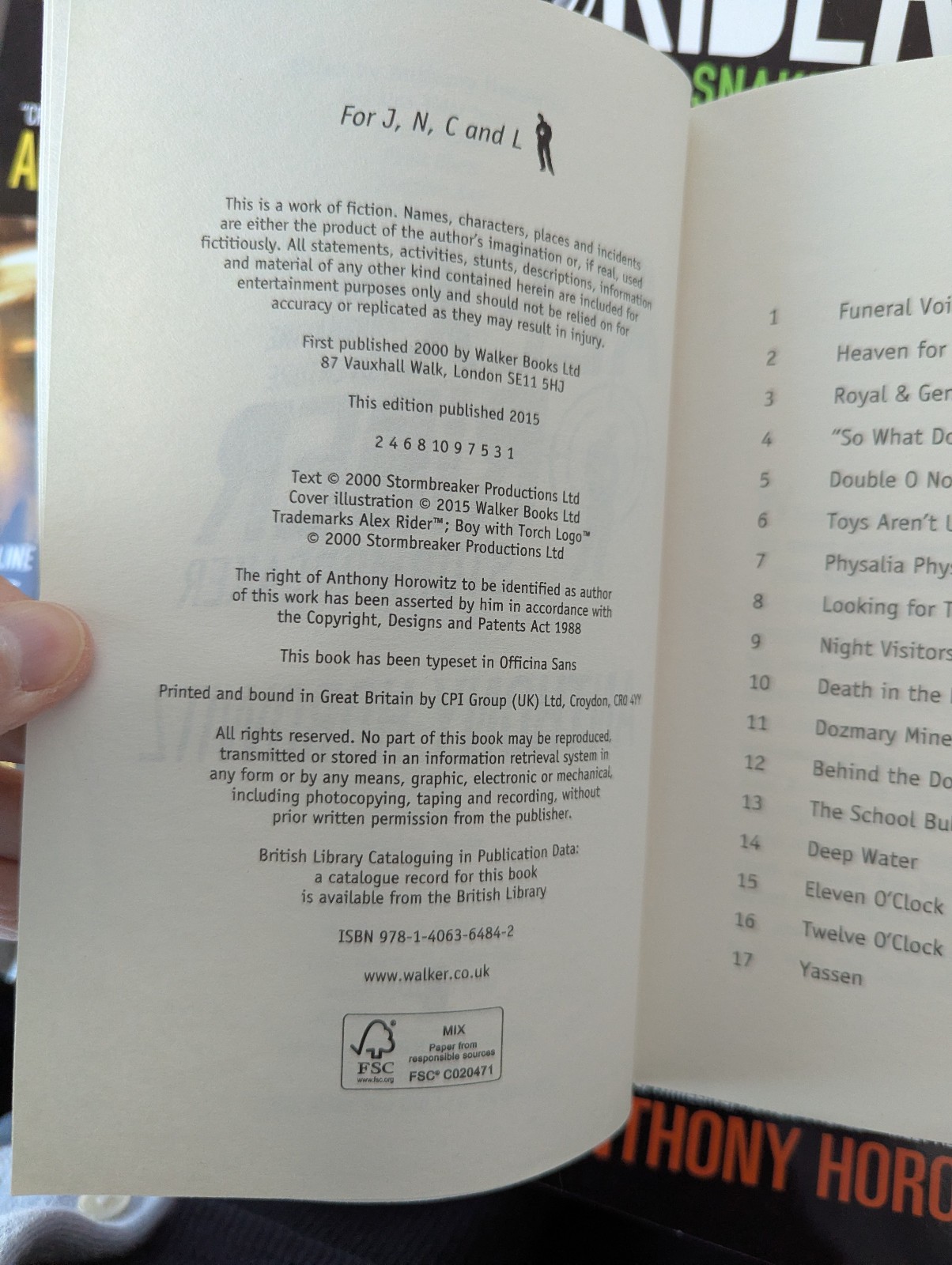Alex Rider Boxed Set * Volume 1 – 11 * Anthony Horowitz