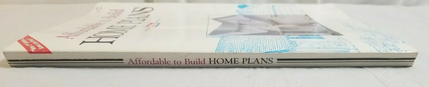 1994 Affordable to Build HOME PLANS Paperback Book by The Garlinghouse Company