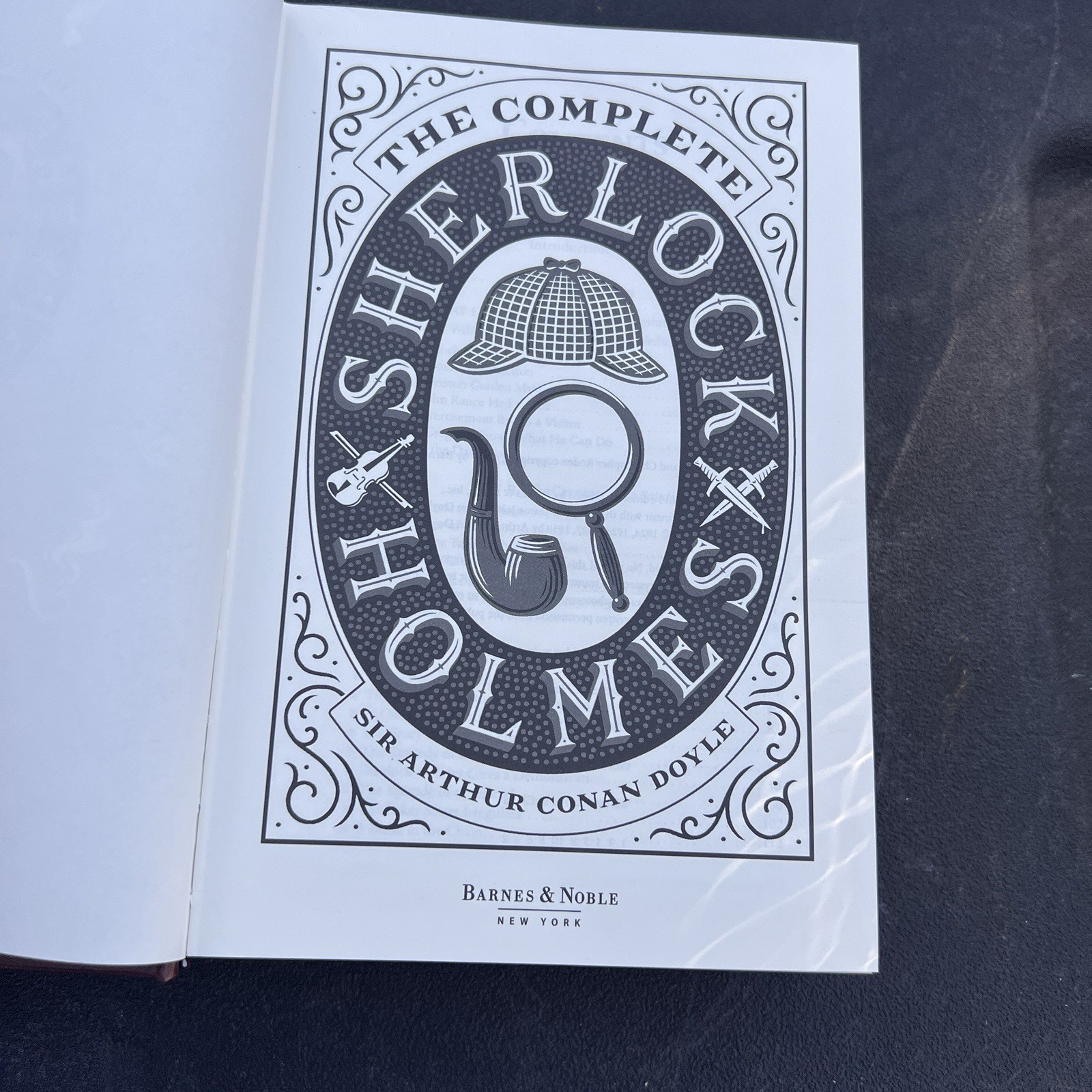 The Complete Sherlock Holmes Sir Arthur Doyle Leather Bound Collectible Edition