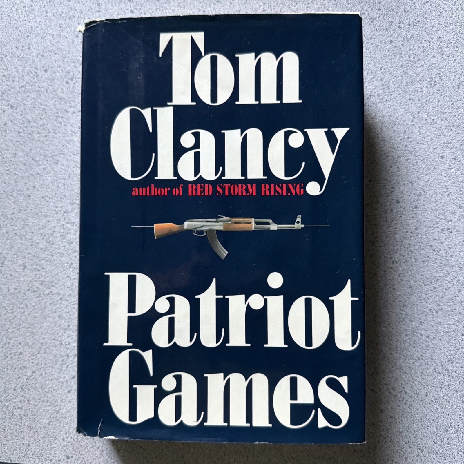 PATRIOT GAMES Tom Clancy Hardcover 1987 TRUE FIRST EDITION FIRST PRINTING 1st Ed