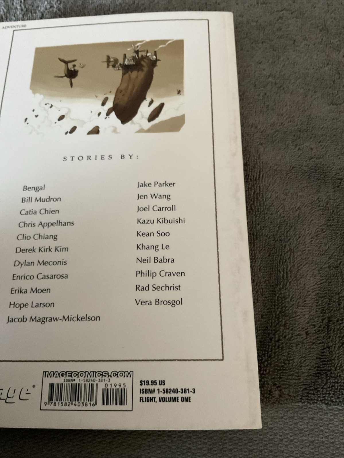 IMAGE COMICS: FLIGHT: Volume One (JULY 2004 ) SIGNED by Kazu Kibuishi