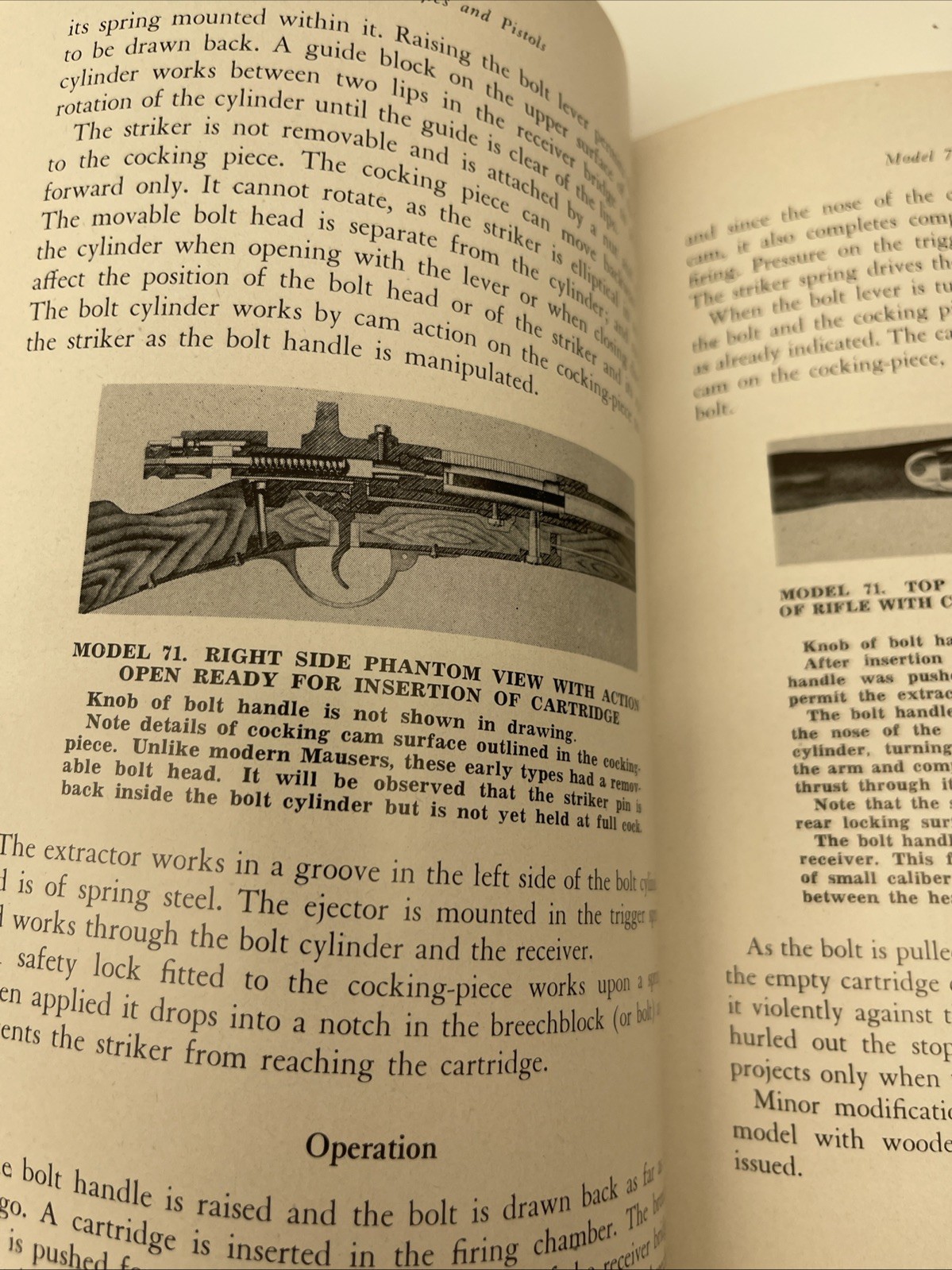 Mauser Rifles and Pistols – by W.H.B. Smith 1st Edition Printing 1946