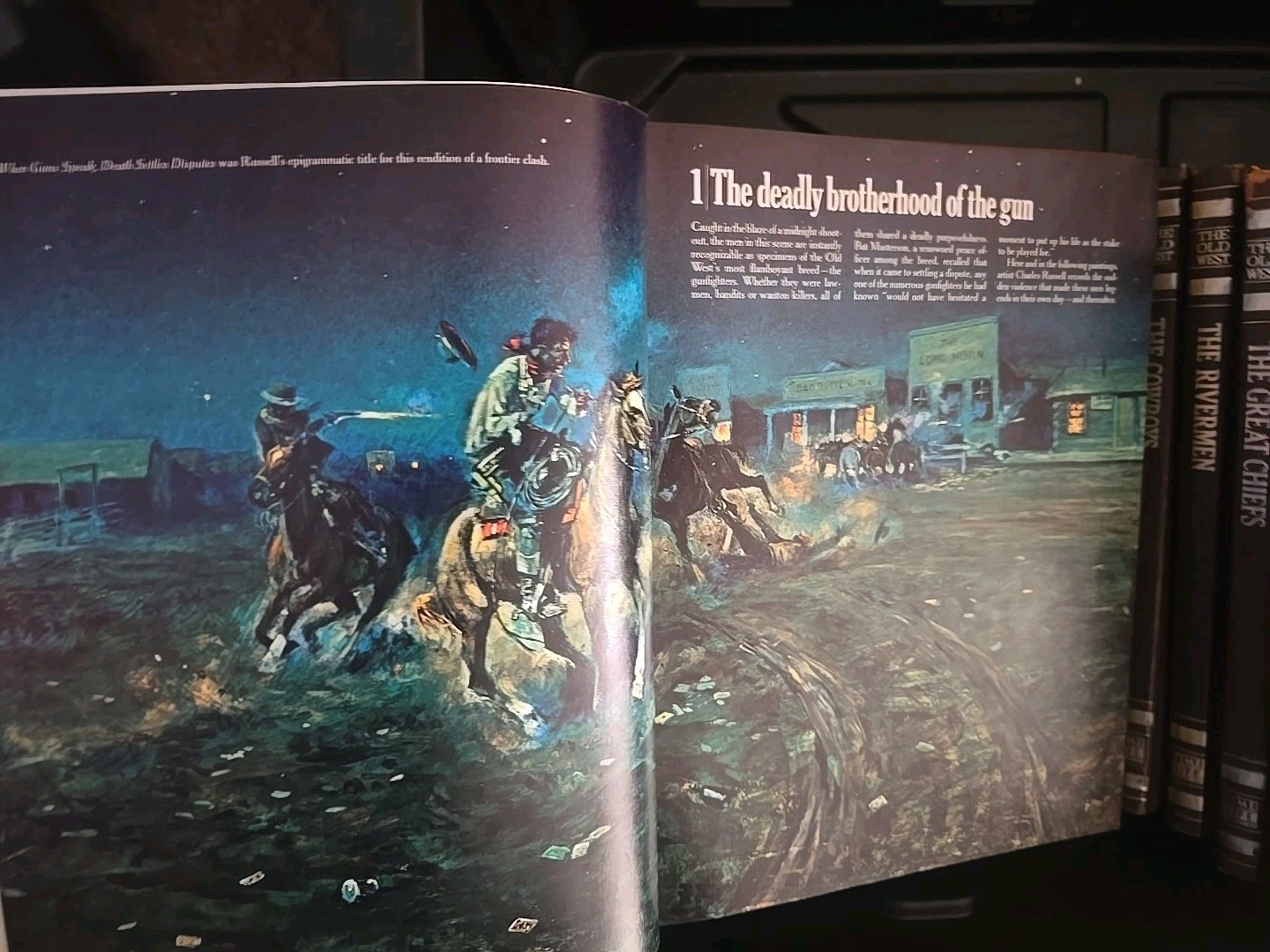 Time Life THE OLD WEST Set 13 Volumes – Vintage leatherette