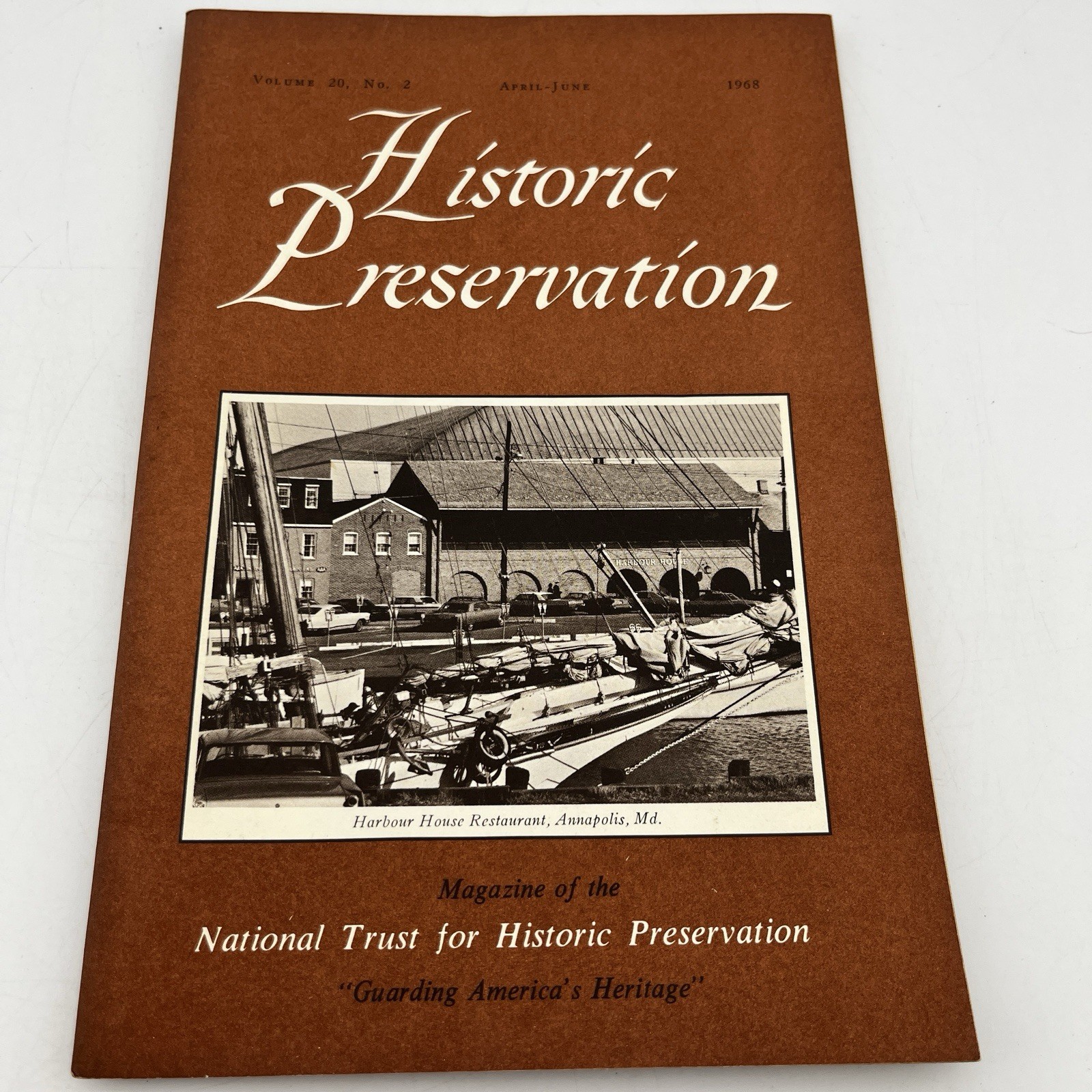 Historic Preservation (Vol 20, No. 2, Apr-June 1968) Sleepy Hollow Restorations