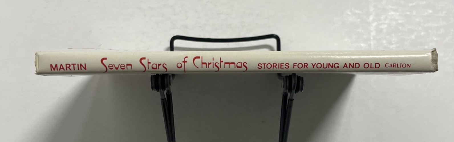 Seven Stars Of Christmas Claudia Martin 1992 First Edition SIGNED HC/DJ Rare