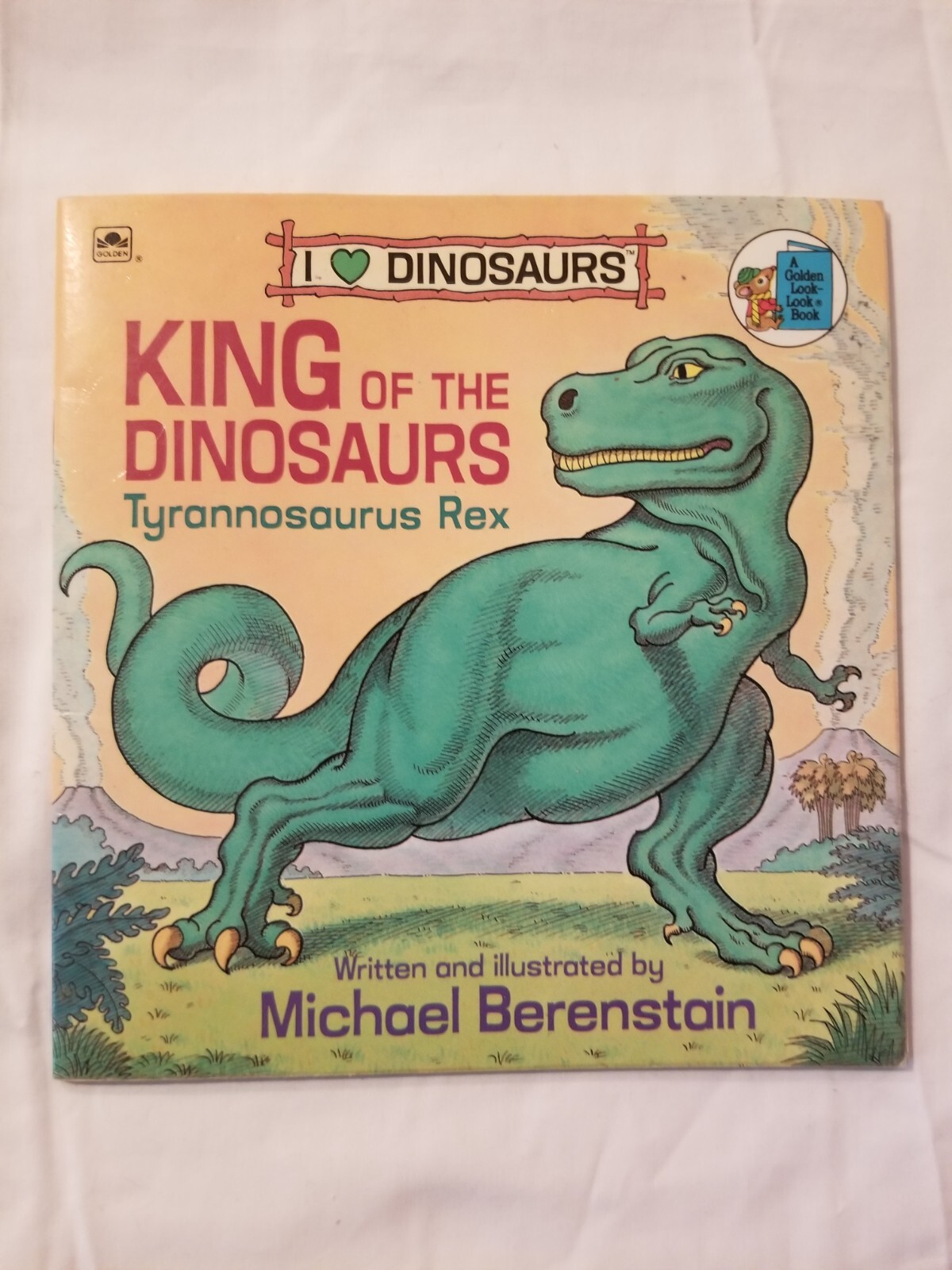 VINTAGE King of the Dinosaurs: Tyrannosaurus Rex By Michael Berenstain