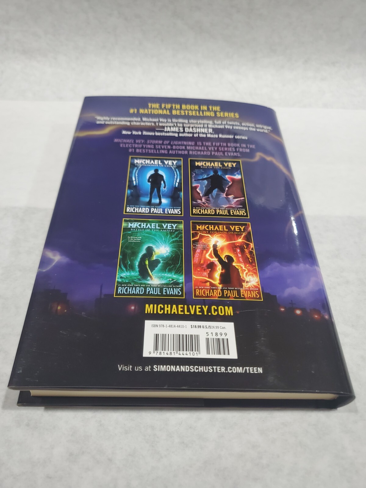 Michael Vey Ser.: Michael Vey 5 : Storm of Lightning by Richard Paul Evans…