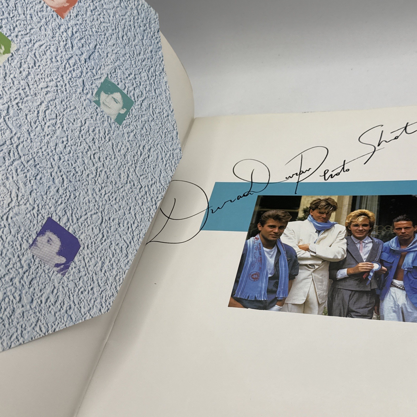 Duran Duran Photo Shot 1984 Vintage Japanese Book w/Pin-Up Poster New Romantics