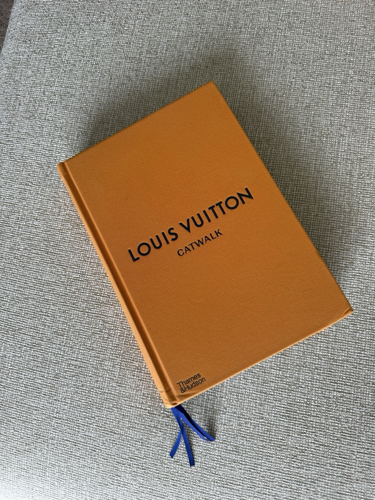 Louis Vuitton Catwalk Hardcover Book Thames & Hudson Table Decor