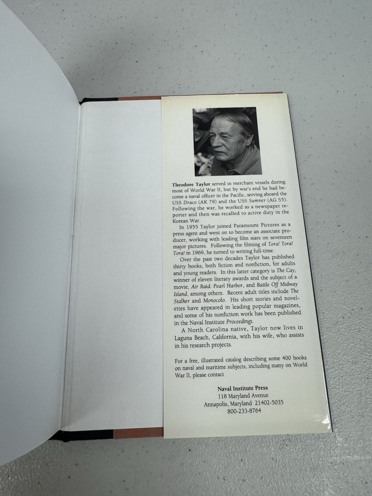 The Magnificent Mitscher Theodore Taylor HC 1991 WWII Naval Biography