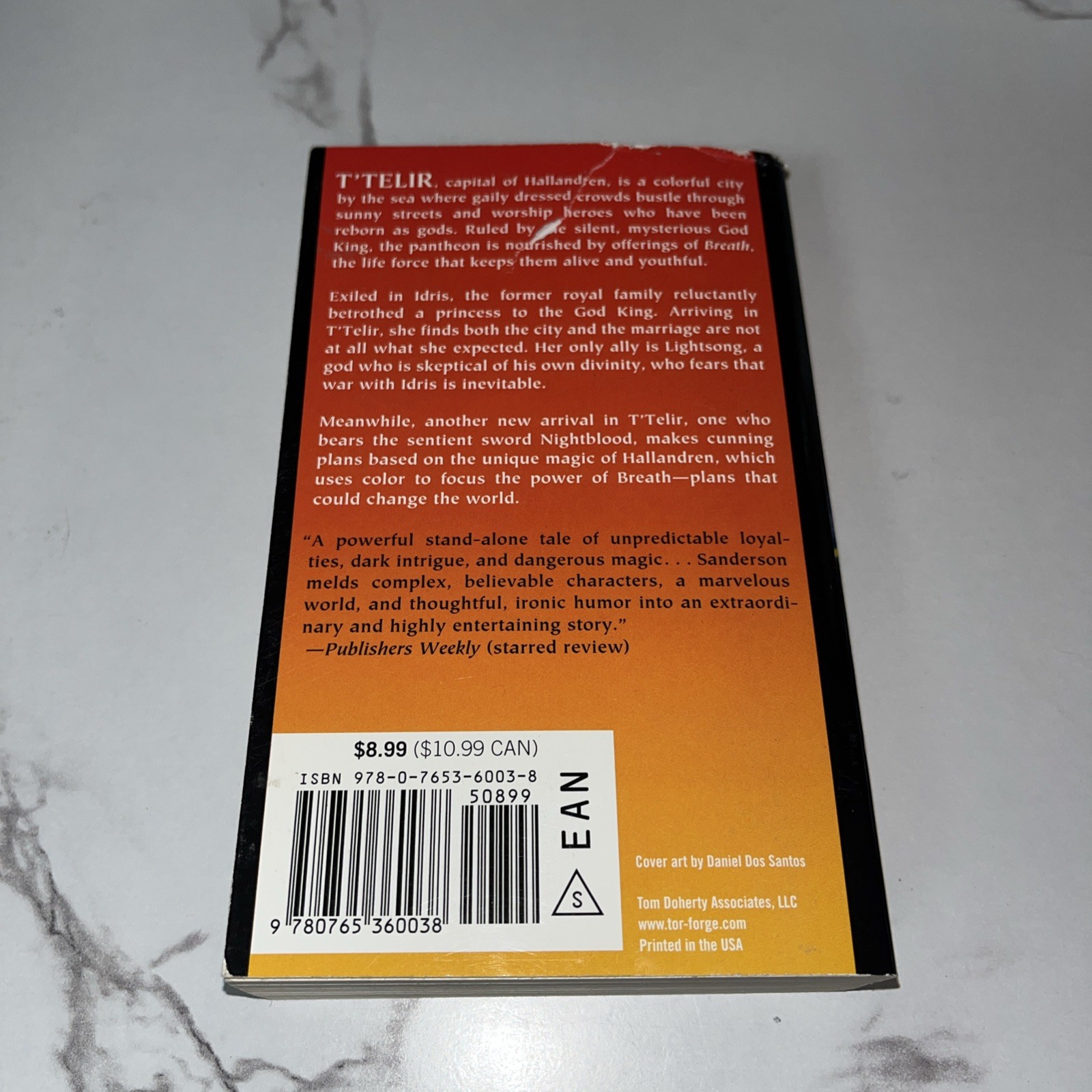 Brandon Sanderson Books Paperback