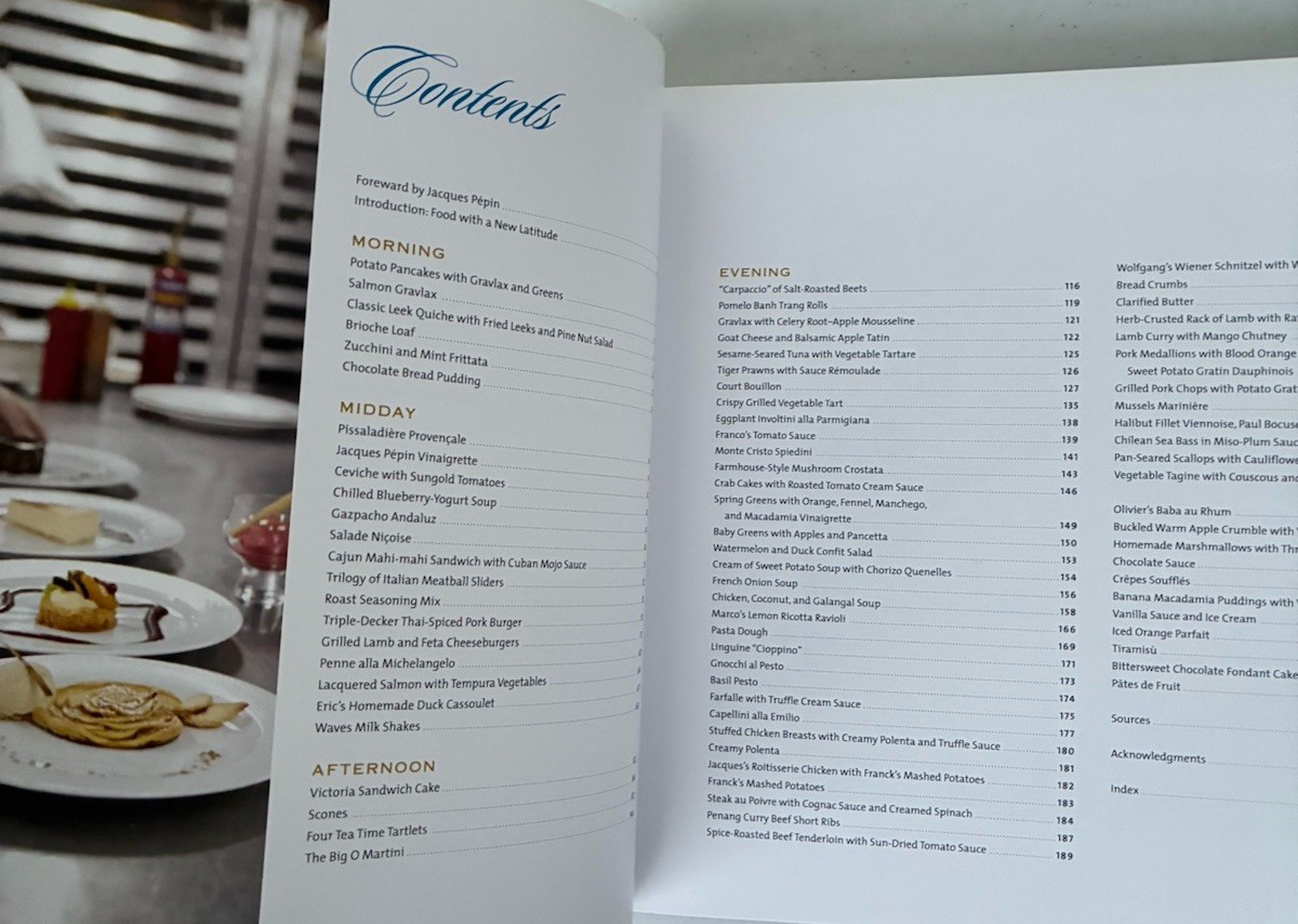Taste the World Oceania Cruises Jacques Pepin First Edition