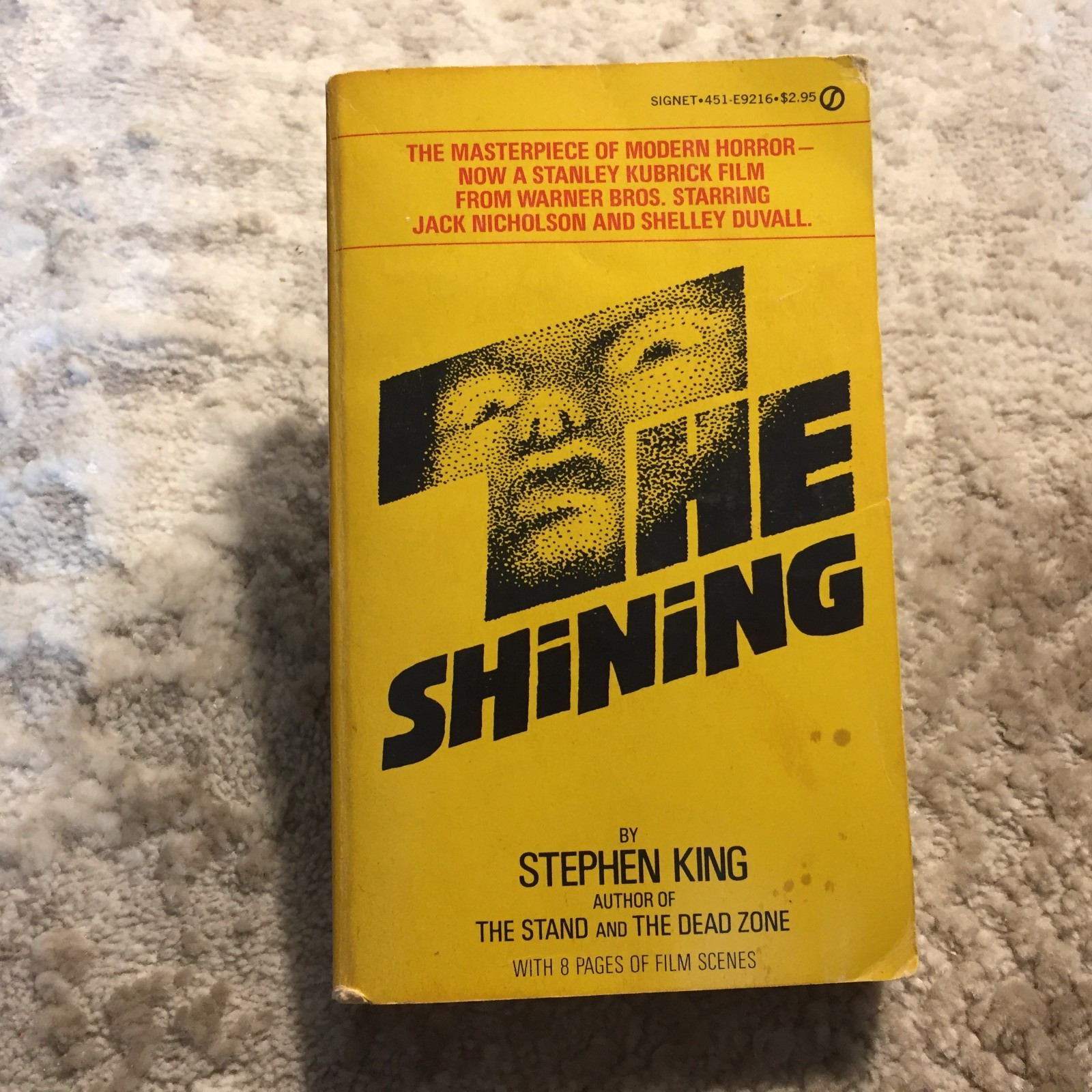 The Shining Stephen King 1978 Signet Madness And Possession Horror Paperback