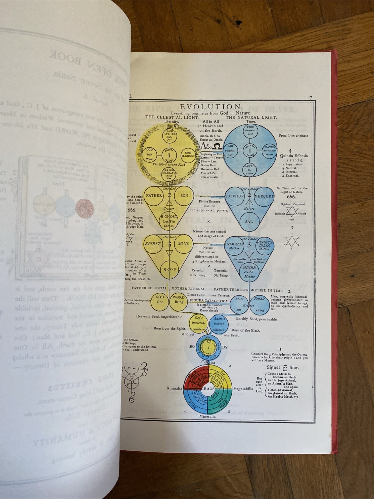 Cosmology Secret Symbols of the Rosicrucians Franz Hartmann Alchemy Cabala 1969