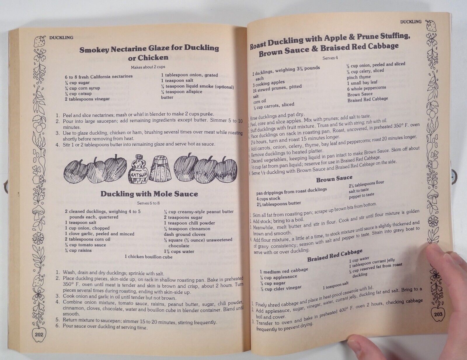 1987 Blinn COMPLETE MAIN COURSE COOKBOOK Speedy Gourmet Library PLAYMORE TPB