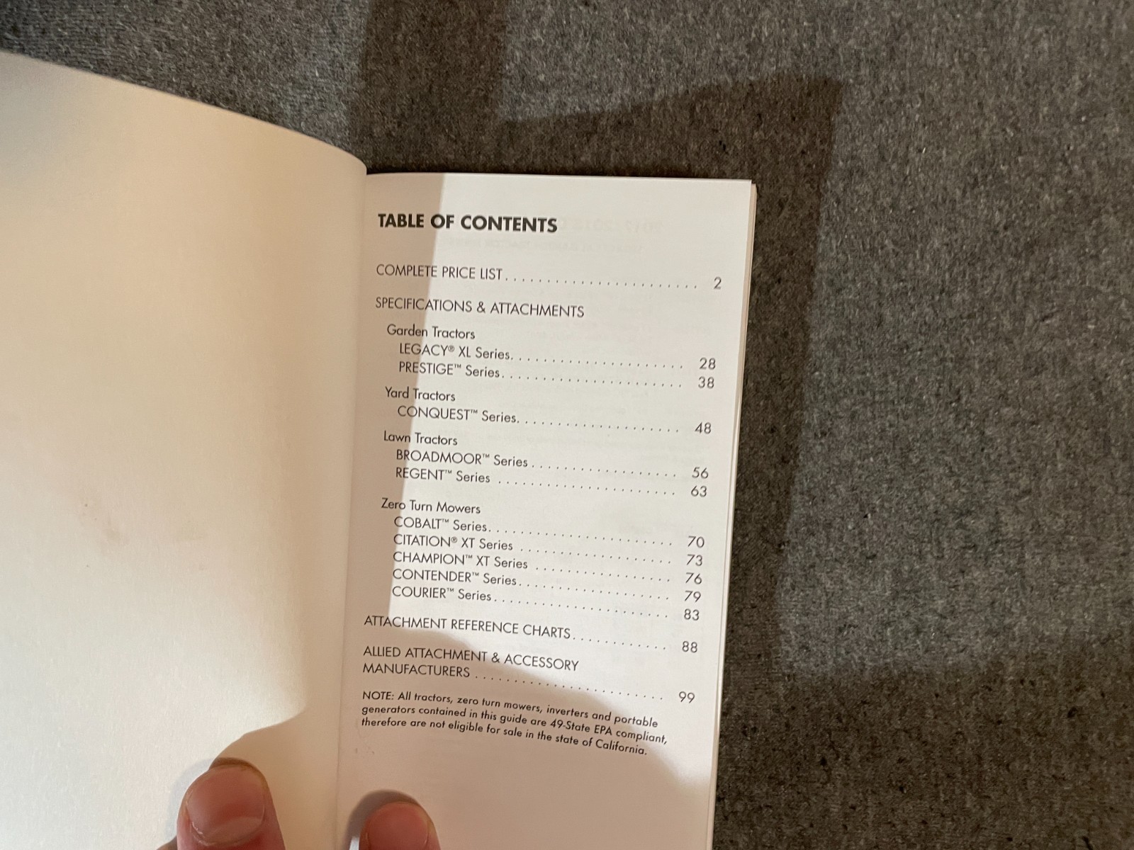 2018 Simplicity Product Guide Plows Mowers Attachments 105 Pages