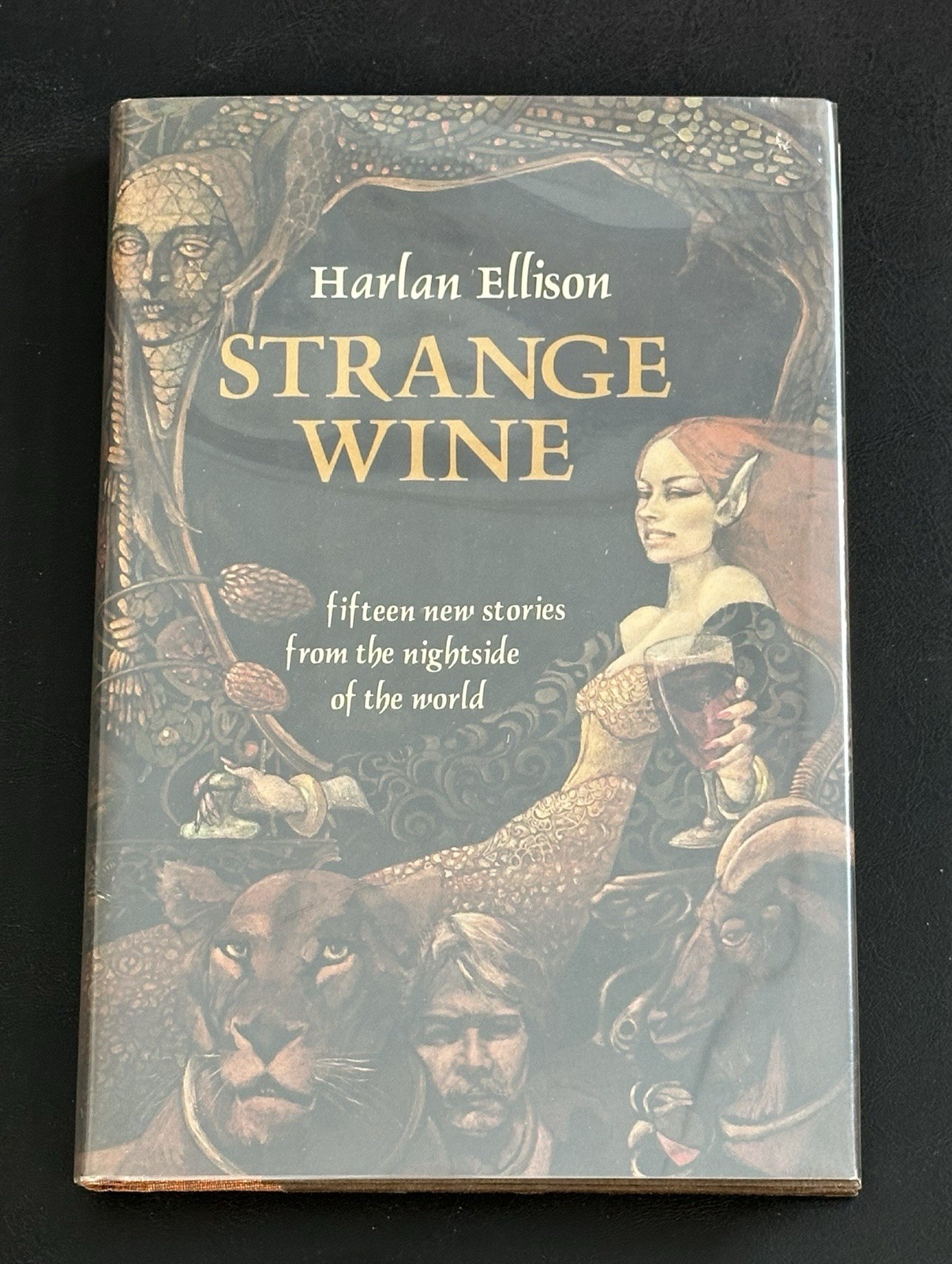 Strange Wine ~ Harlan Ellison ~ First Edition 1st Printing ~ Hardcover ~ Signed