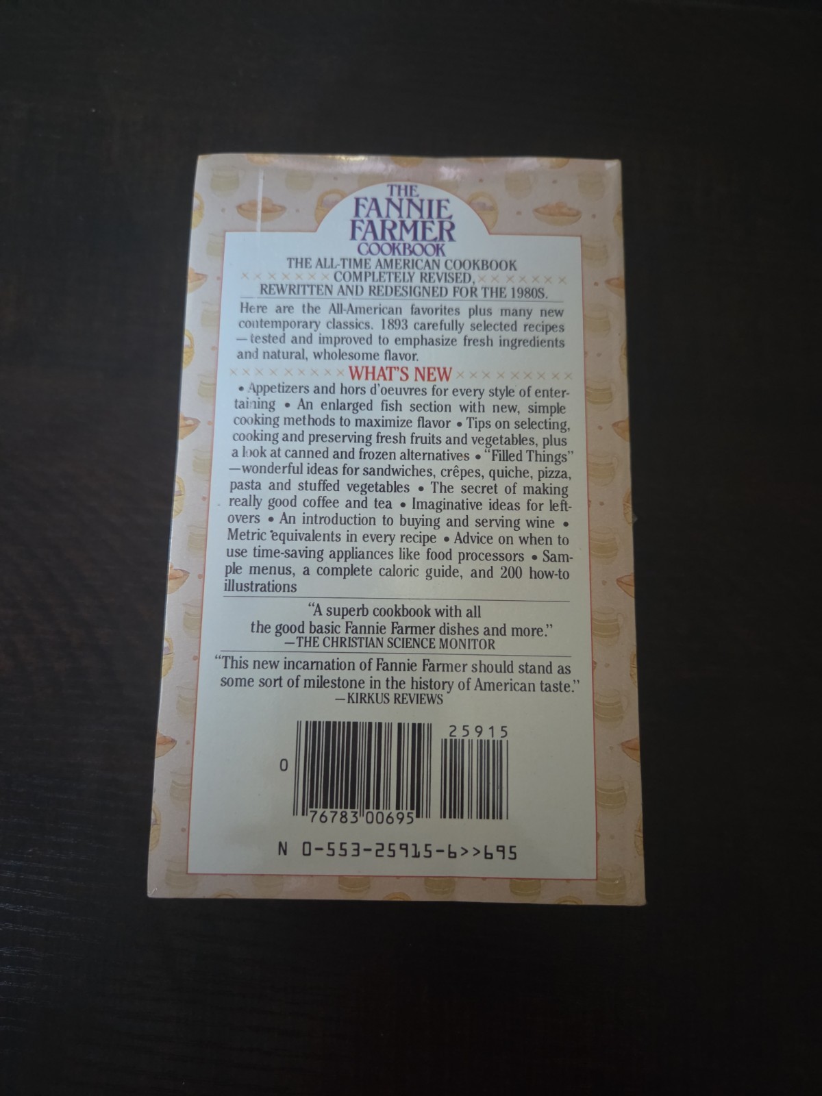 The Fannie Farmer Cookbook: A Heritage of Good Cooking for a New Generation …