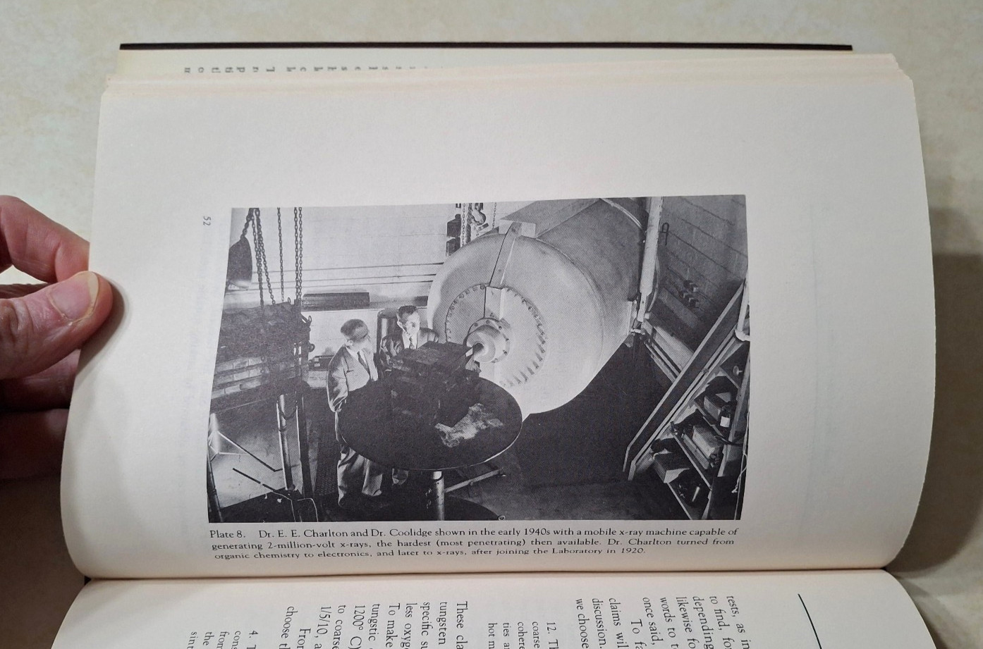 William David Coolidge General Electric GE Vintage History Book Research Lab NY