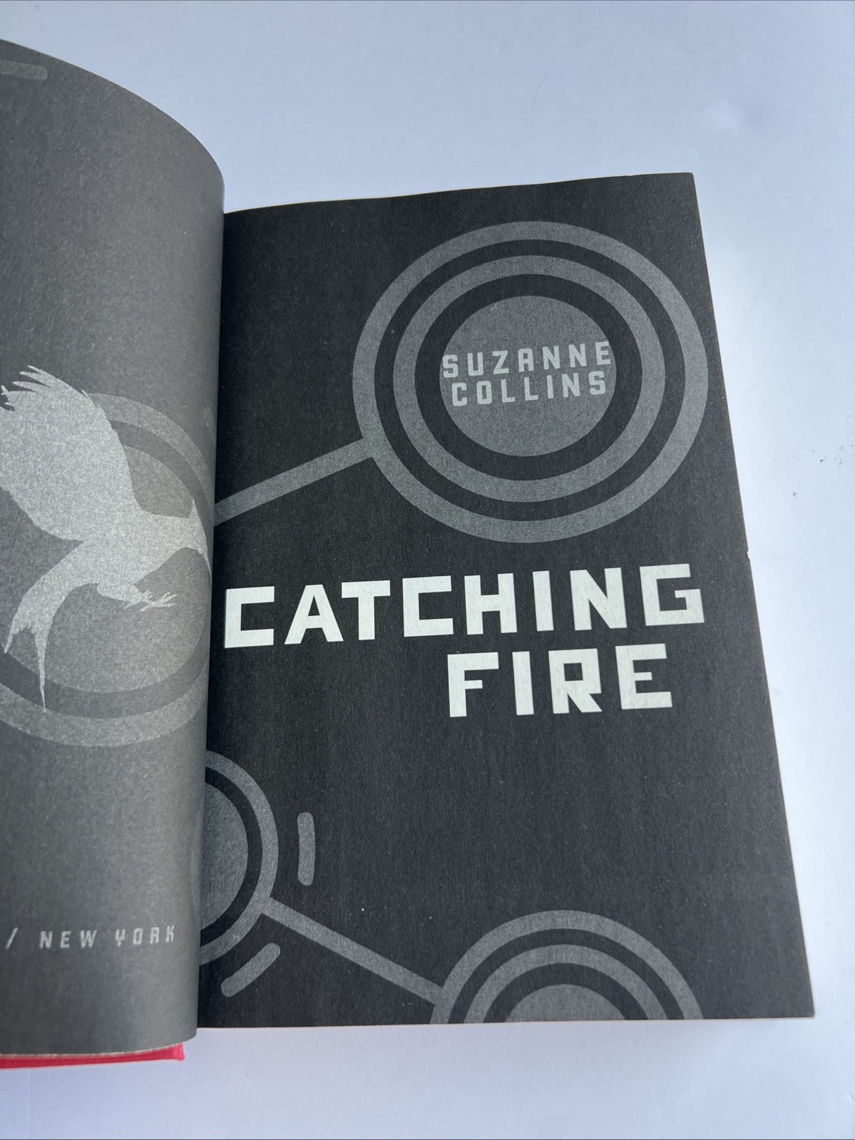 Suzanne Collins the Hunger Games Catching Fire First Edition Hardcover