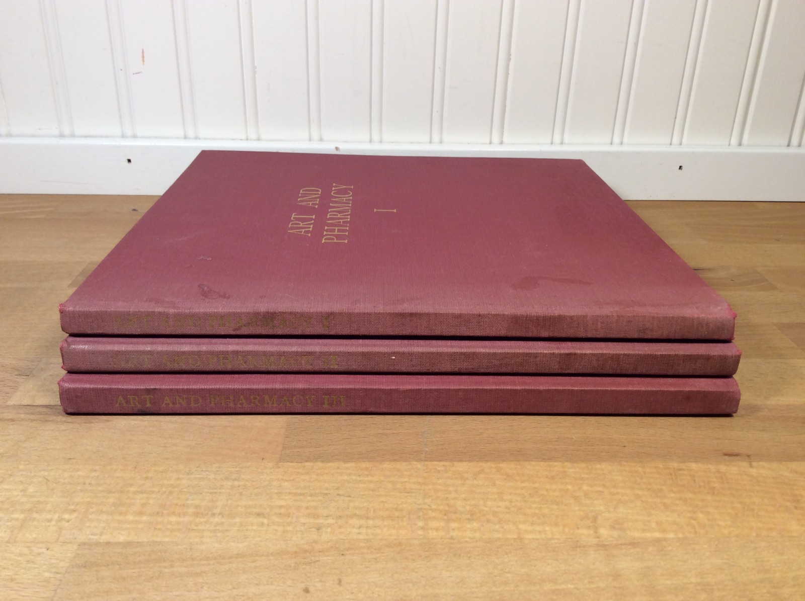 Art and Pharmacy, Hardcover Set Volumes 1-3, Netherlands Calendar, Koning